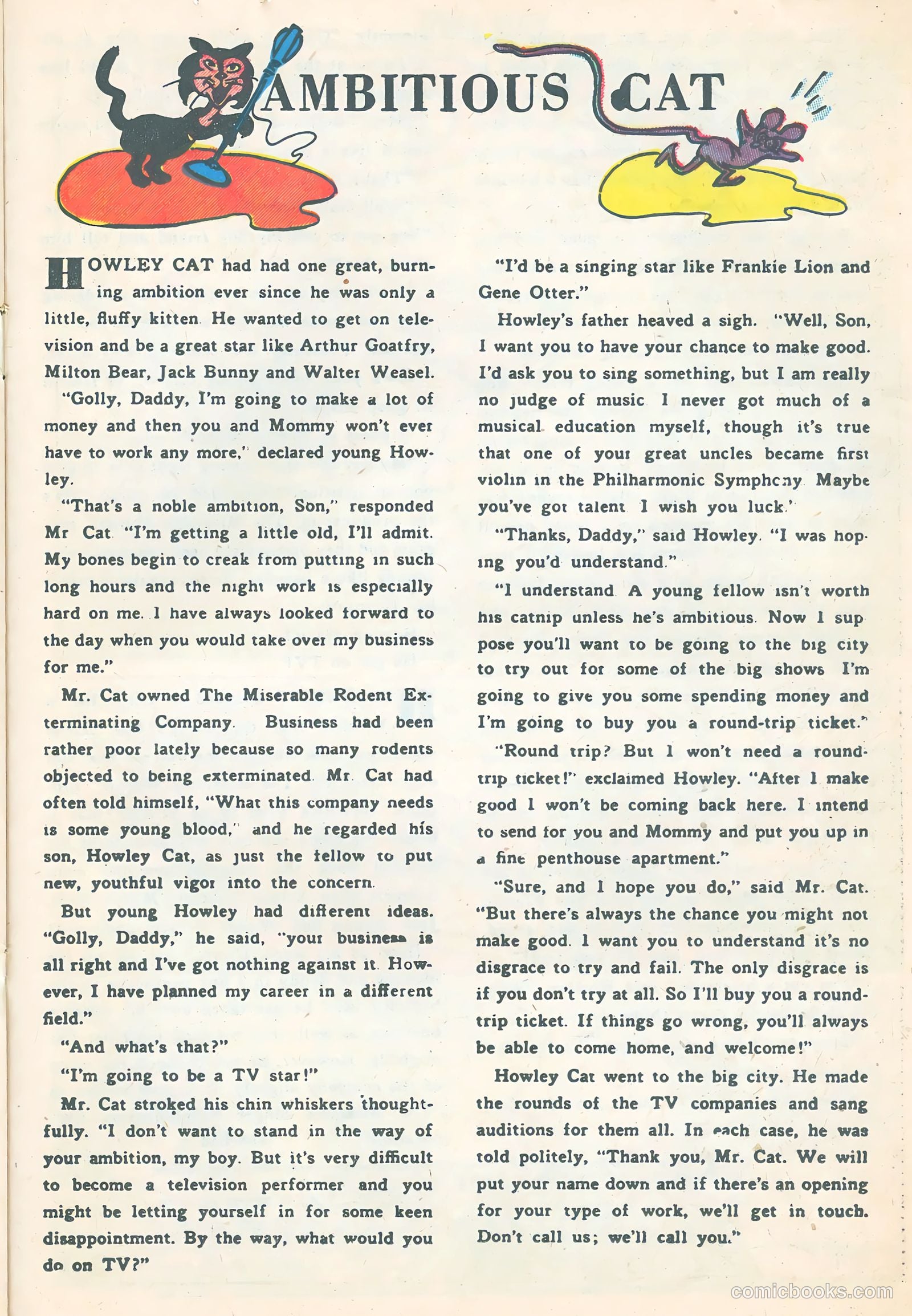 Tom Cat #7 (1957) — page 21 of 36