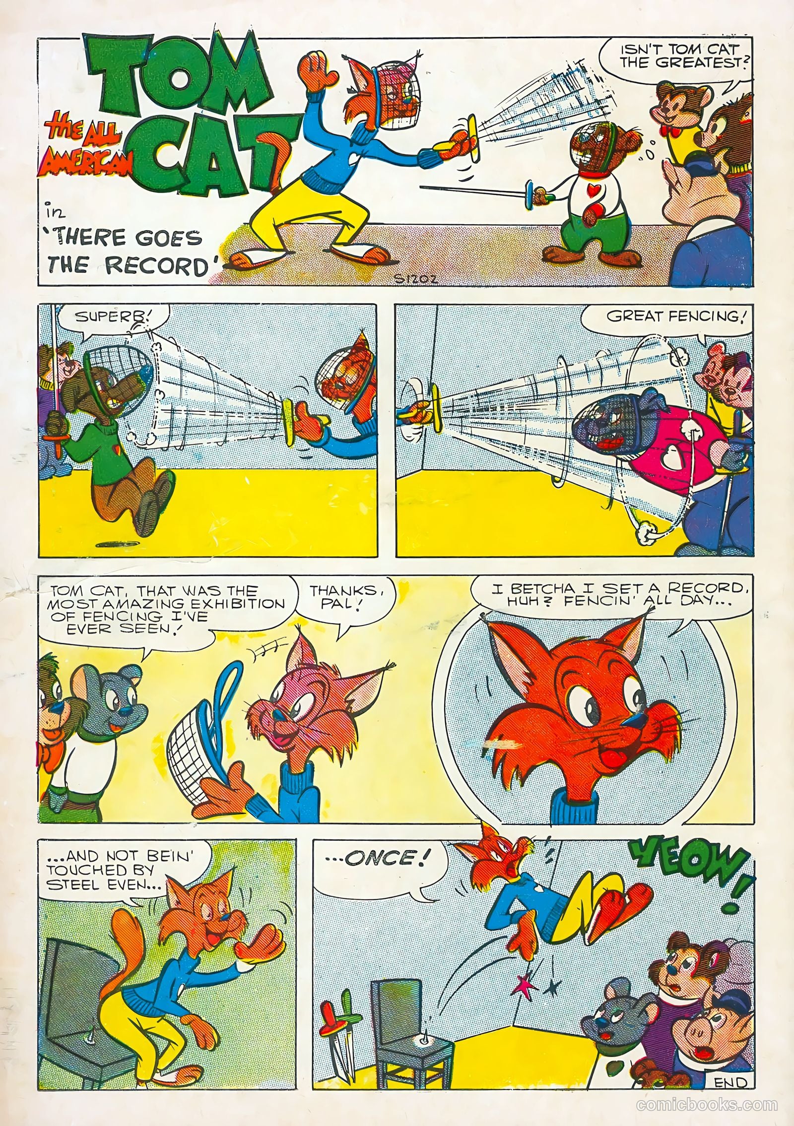Tom Cat #7 (1957) — page 36 of 36