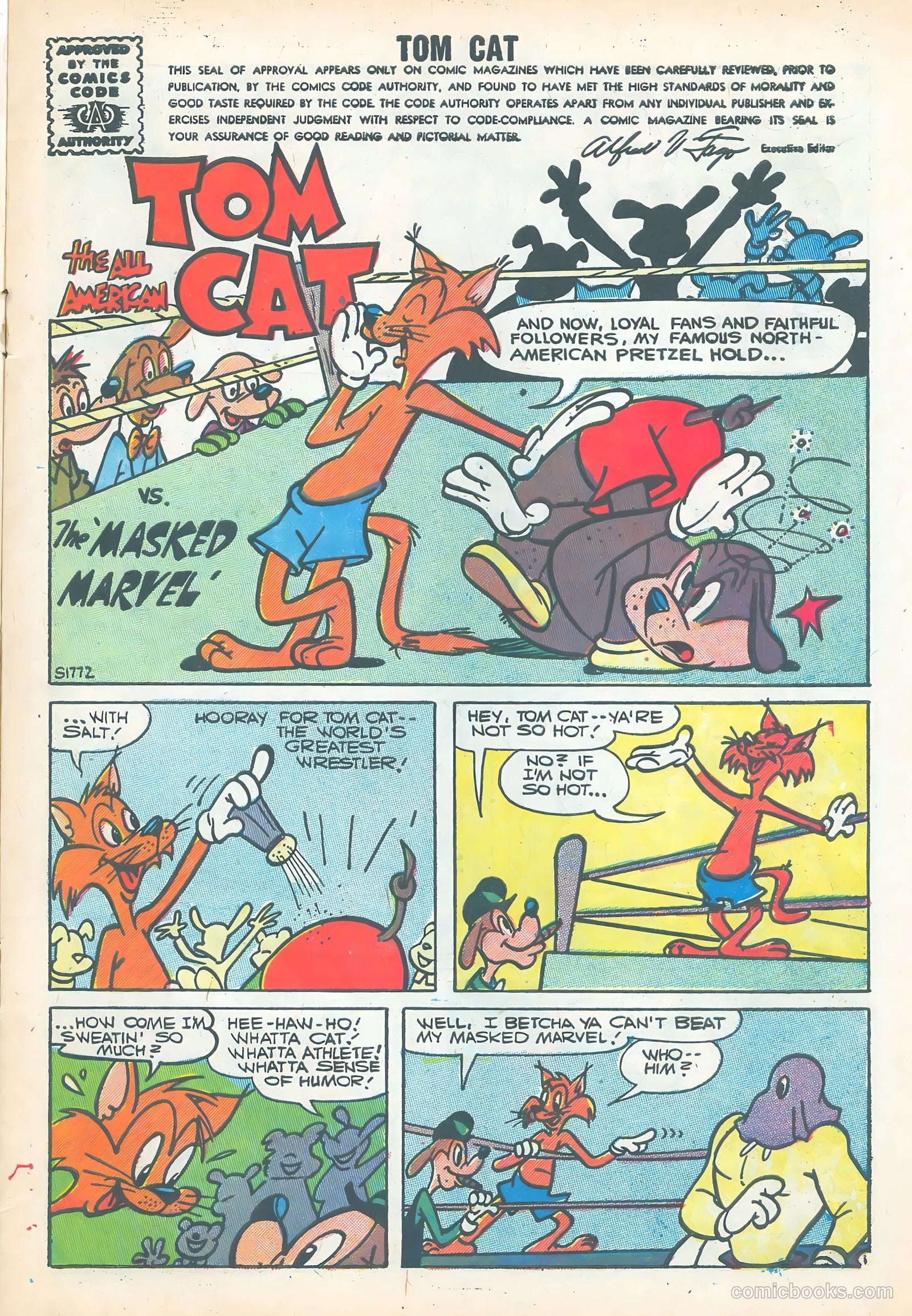 Tom Cat #8 (1957) — page 3 of 36