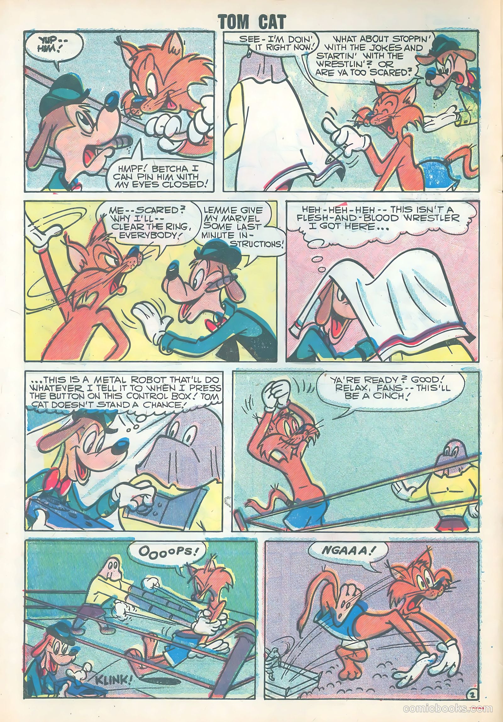 Tom Cat #8 (1957) — page 4 of 36