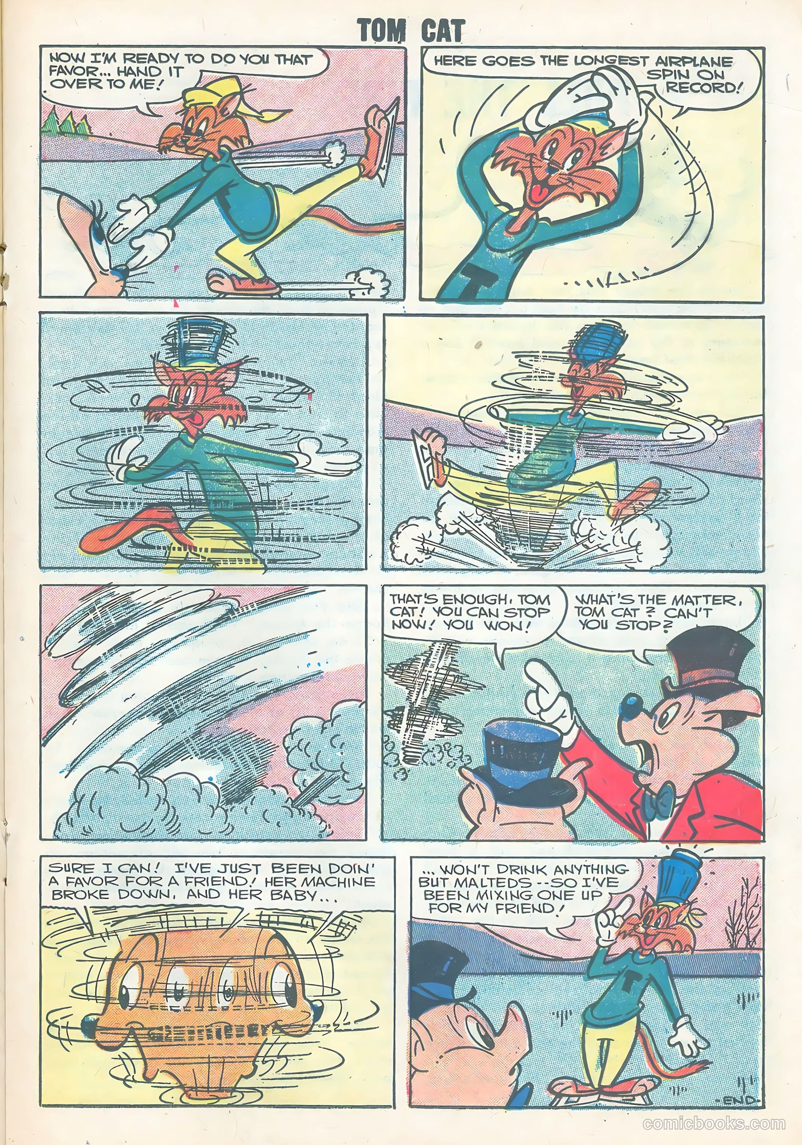 Tom Cat #8 (1957) — page 17 of 36