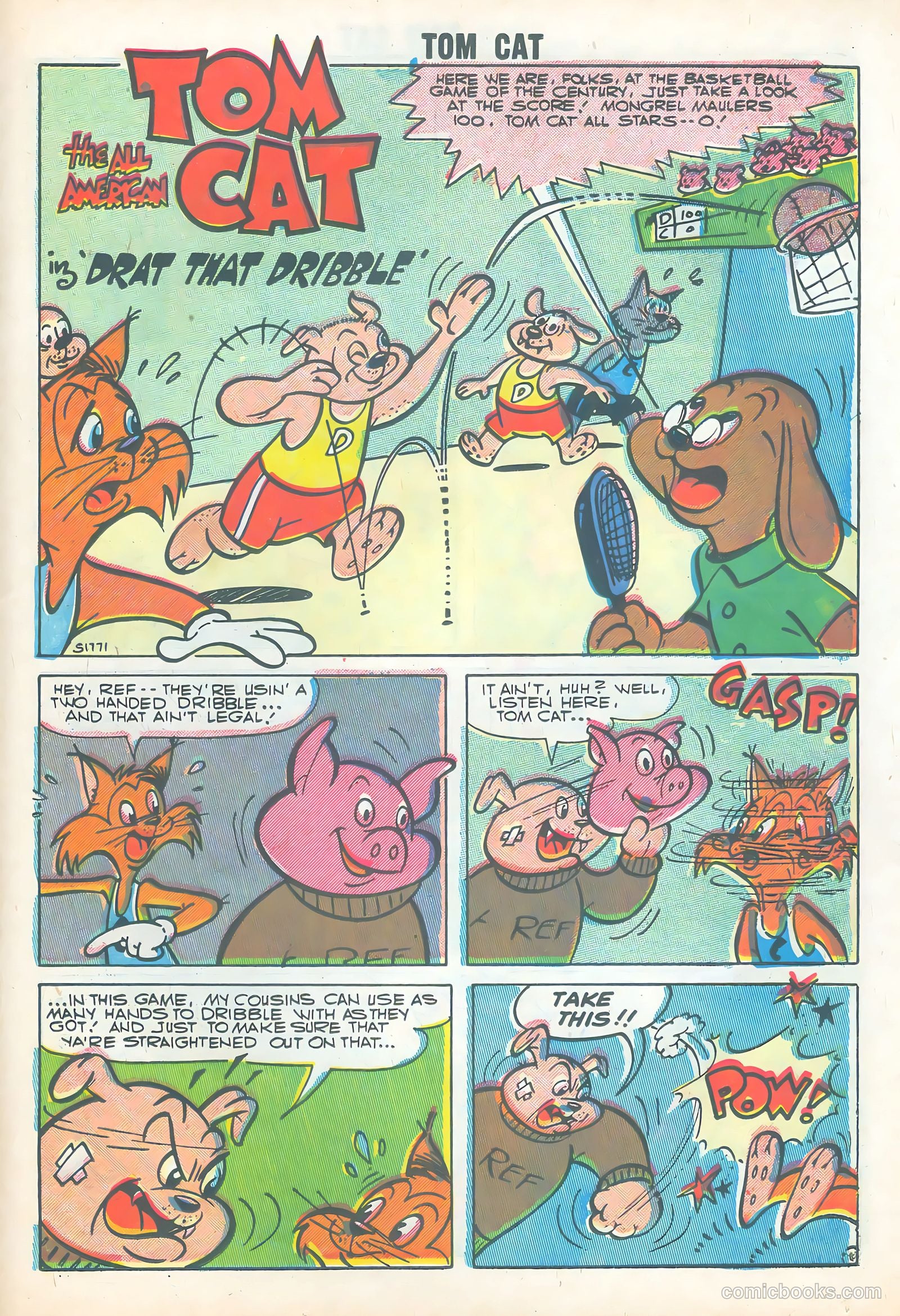 Tom Cat #8 (1957) — page 23 of 36