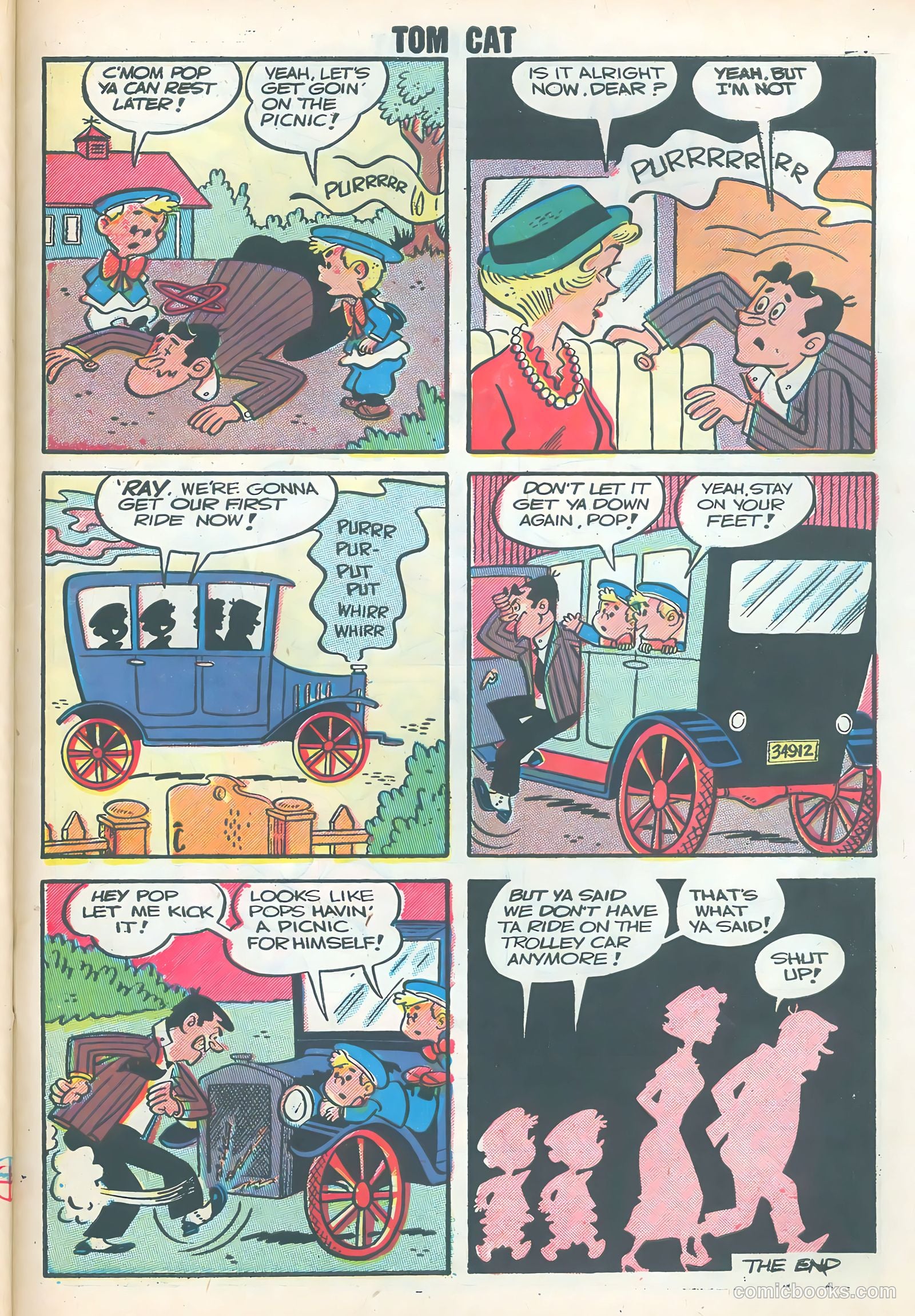 Tom Cat #8 (1957) — page 31 of 36