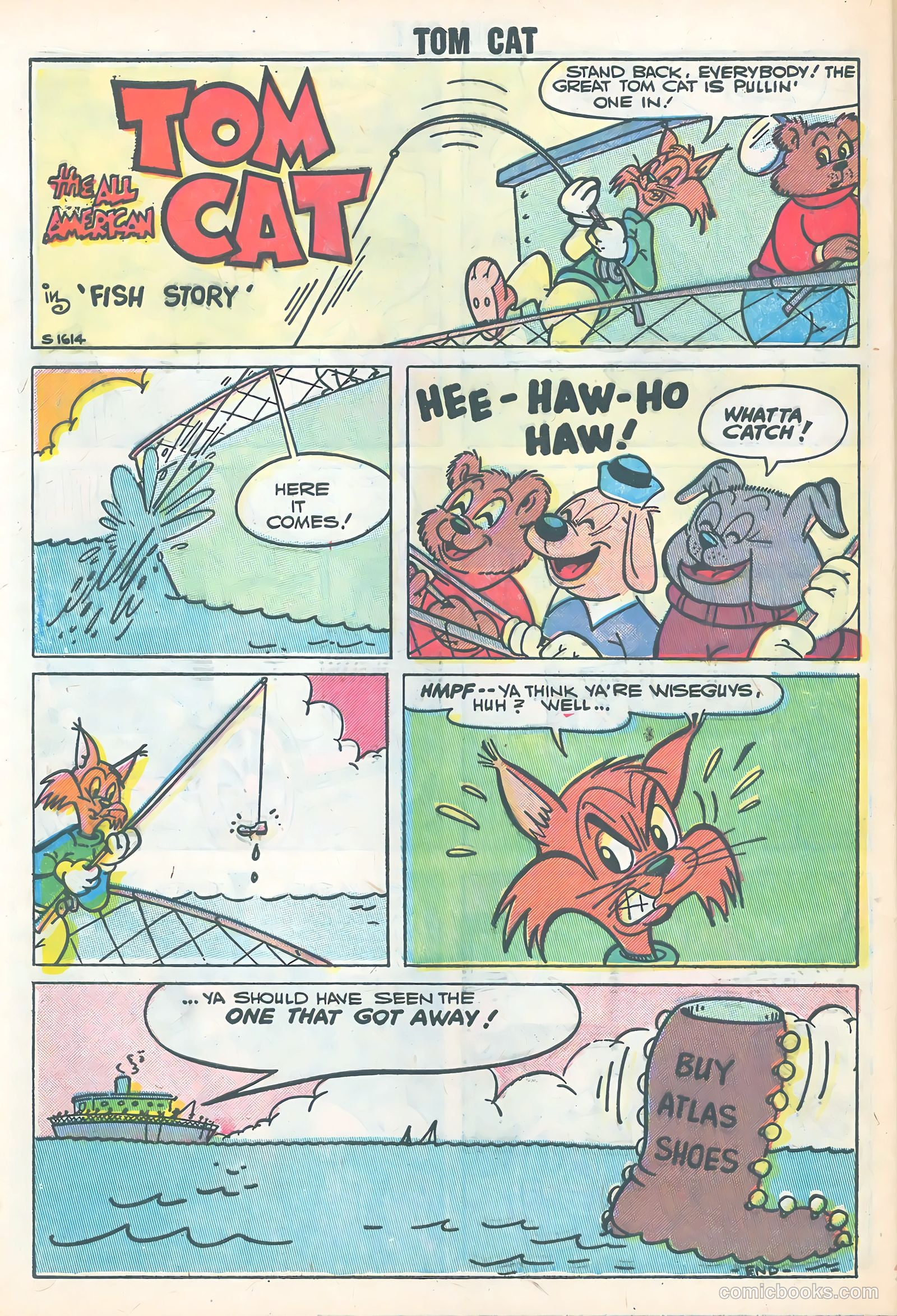 Tom Cat #8 (1957) — page 32 of 36