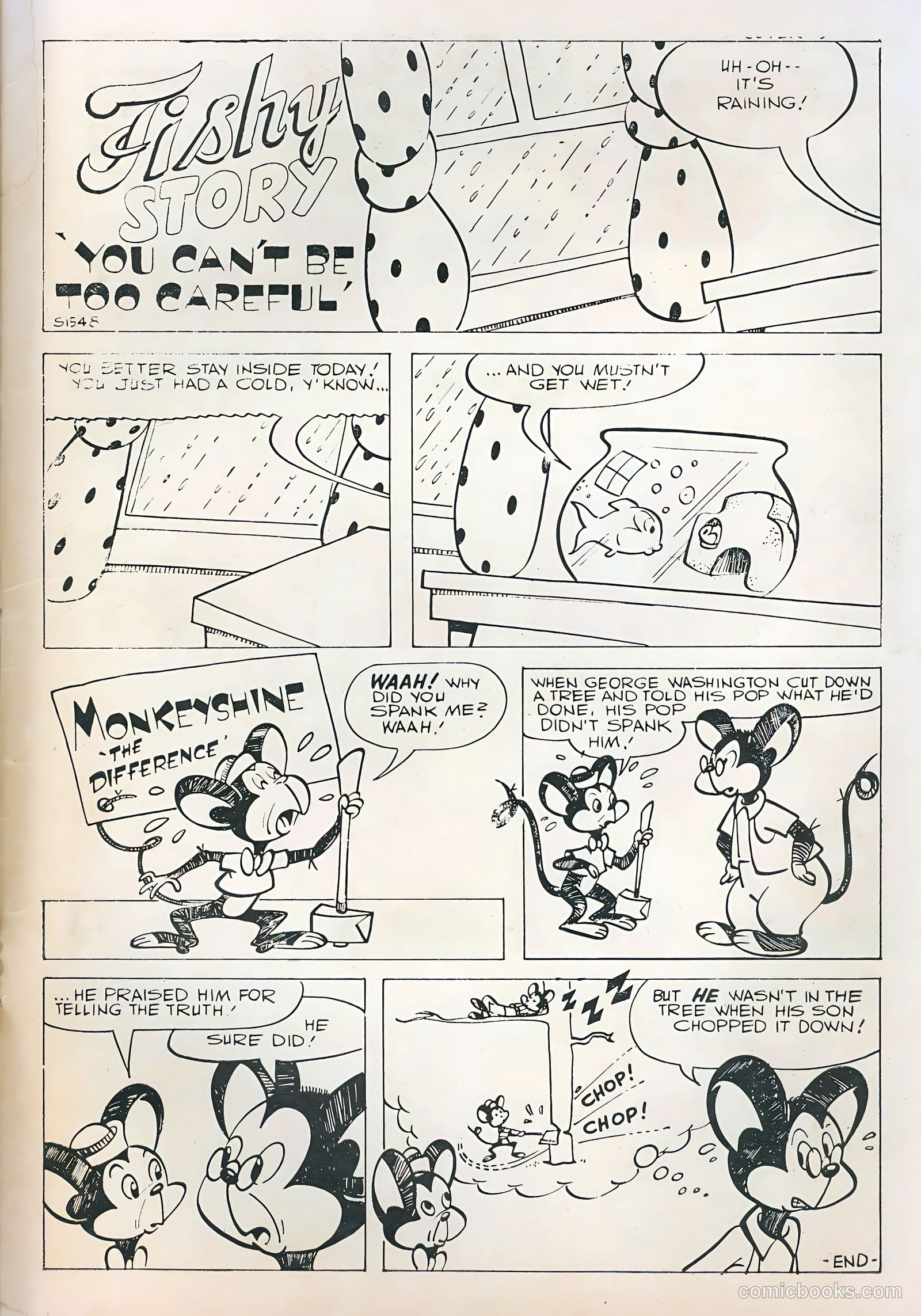 Tom Cat #8 (1957) — page 35 of 36