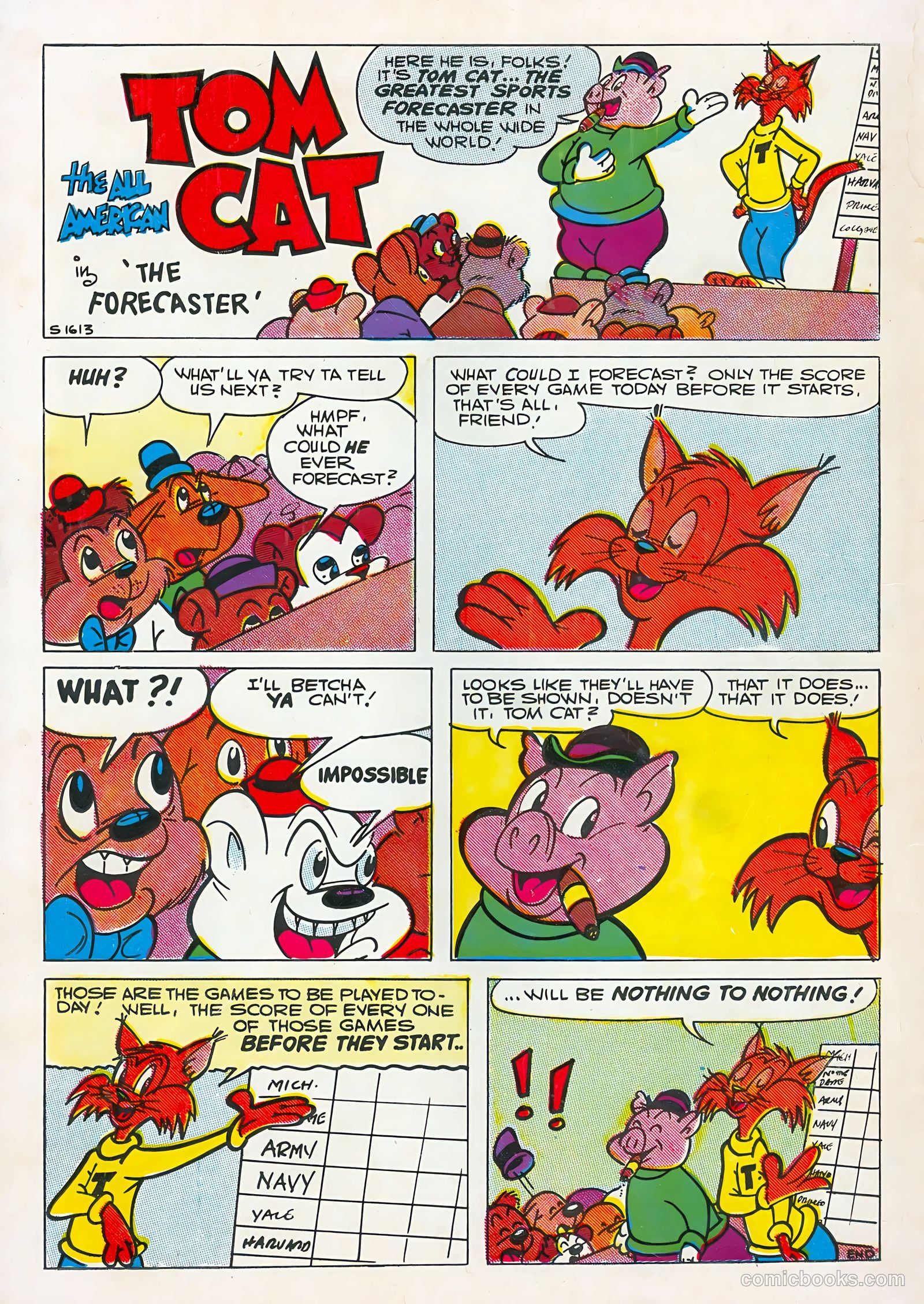 Tom Cat #8 (1957) — page 36 of 36