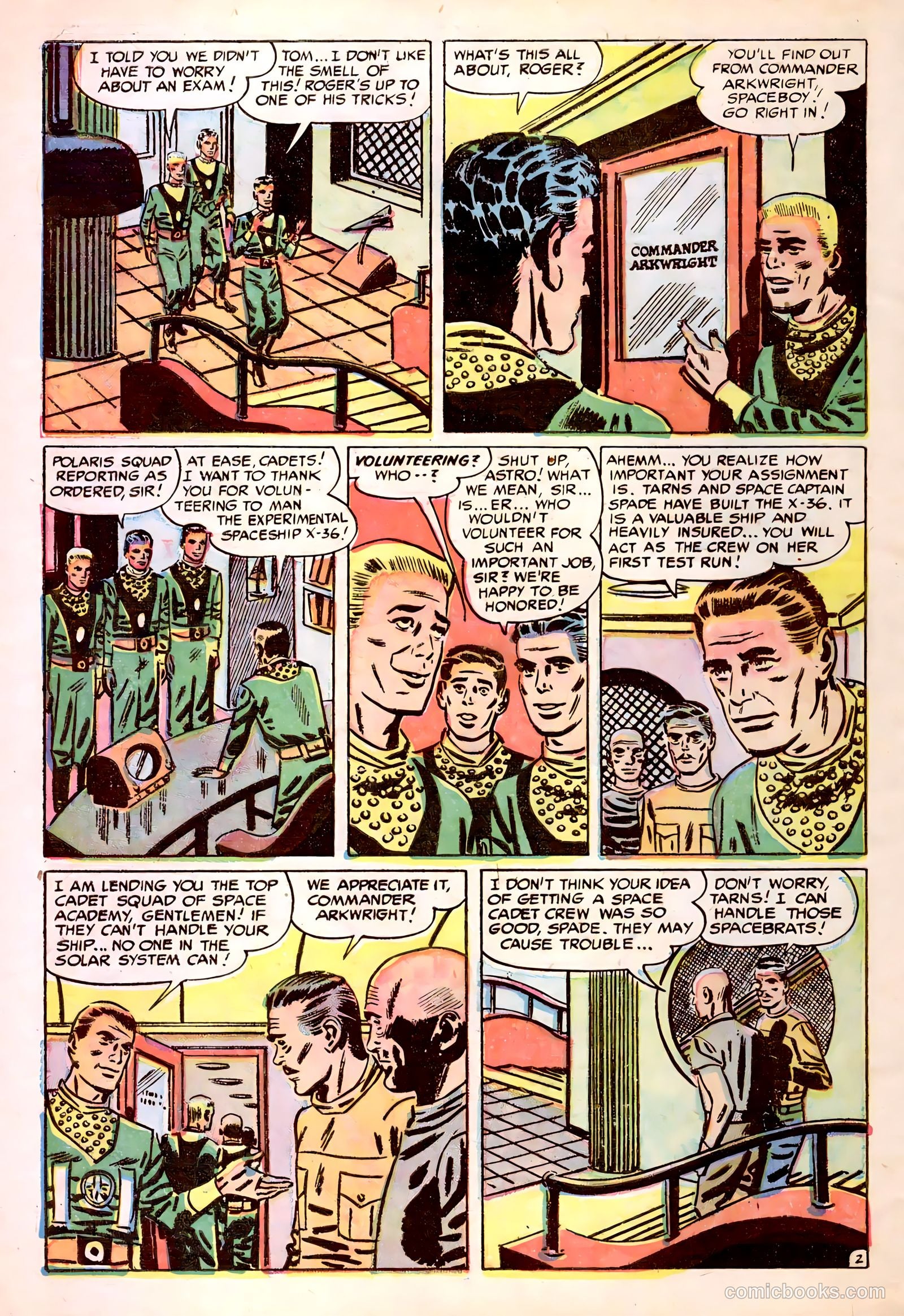 Tom Corbett, Space Cadet #1 (1955) — page 4 of 36