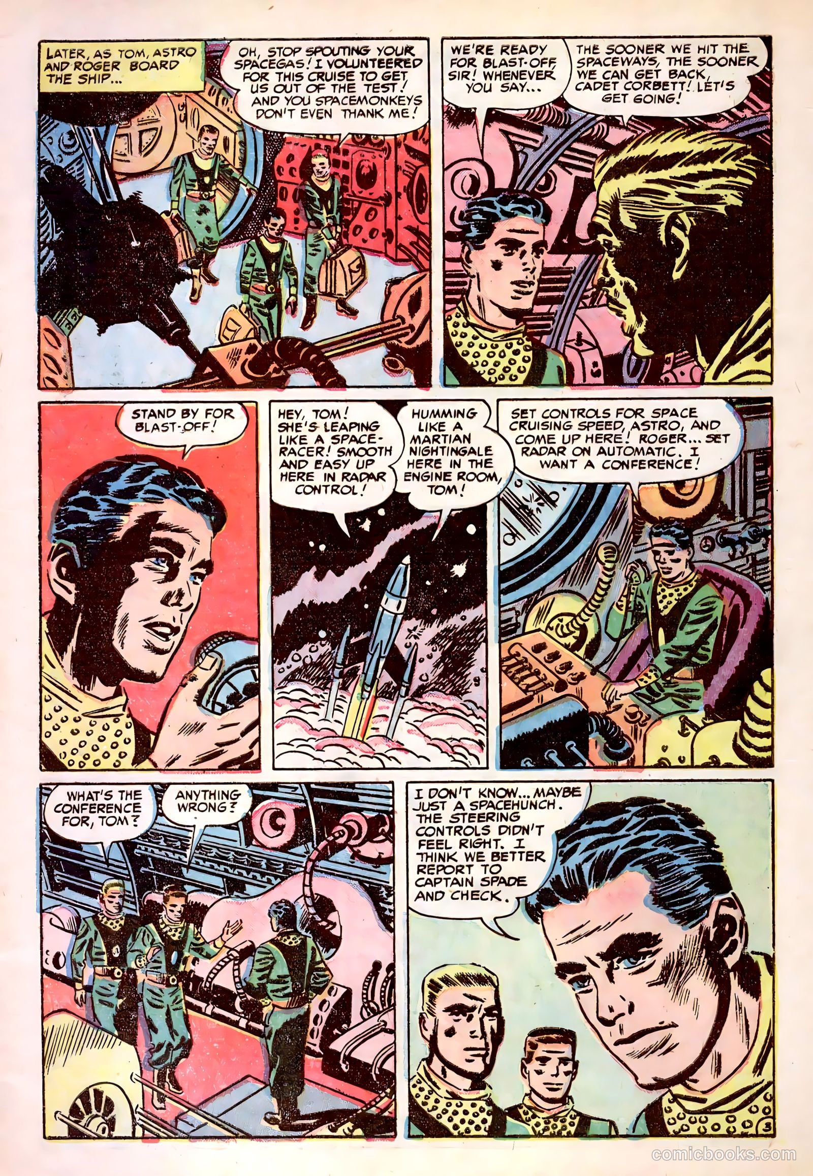 Tom Corbett, Space Cadet #1 (1955) — page 5 of 36