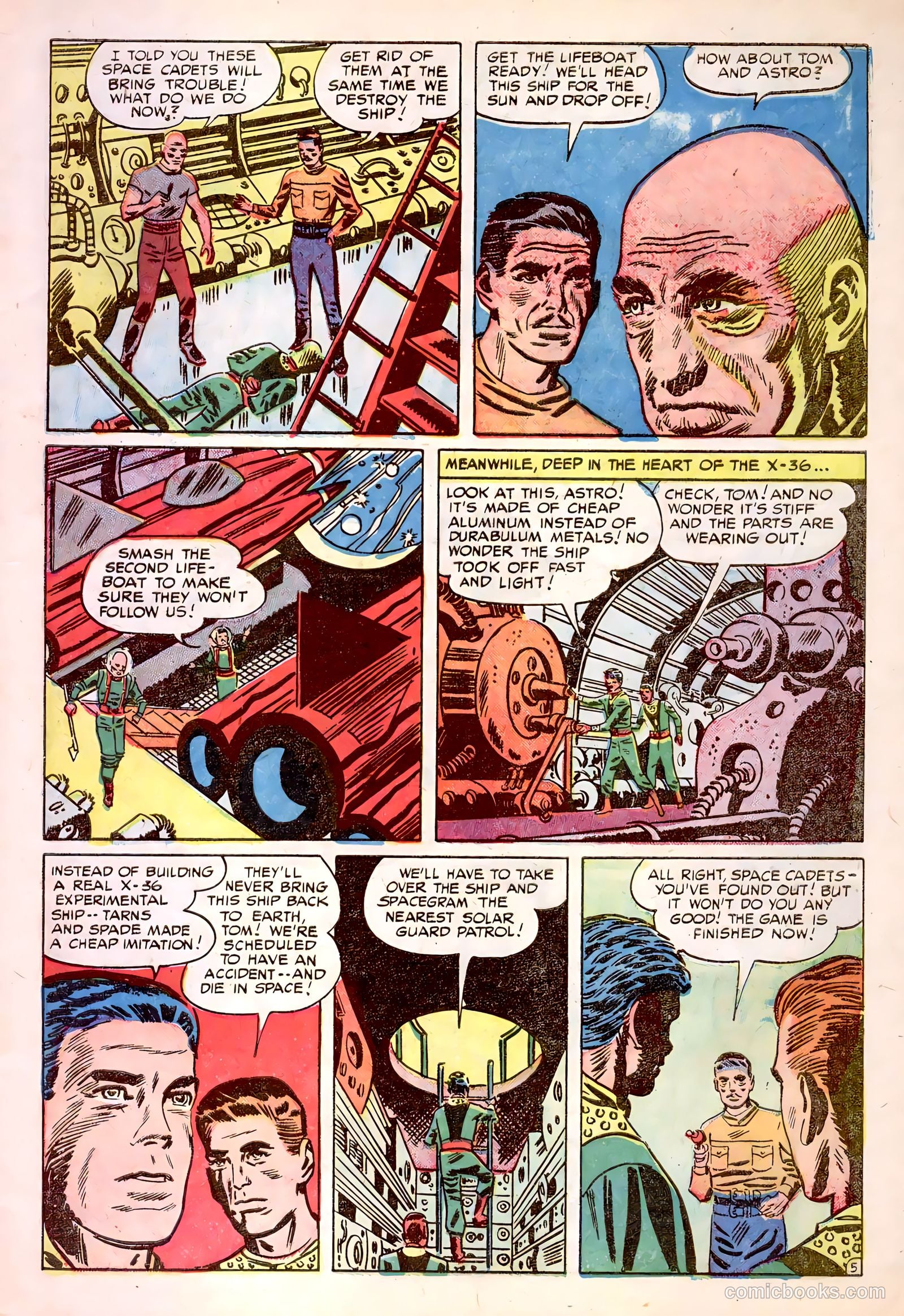 Tom Corbett, Space Cadet #1 (1955) — page 7 of 36