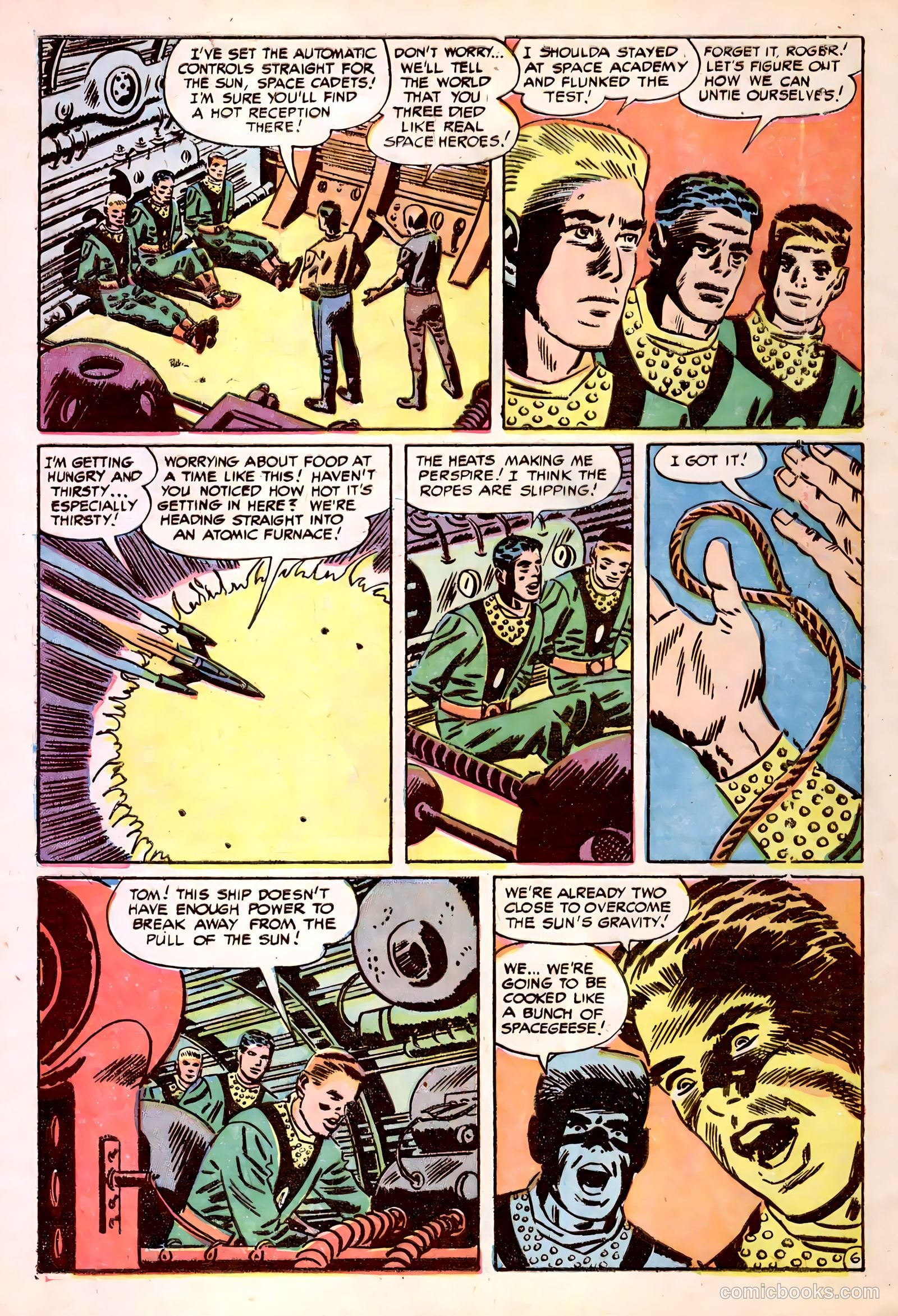 Tom Corbett, Space Cadet #1 (1955) — page 8 of 36