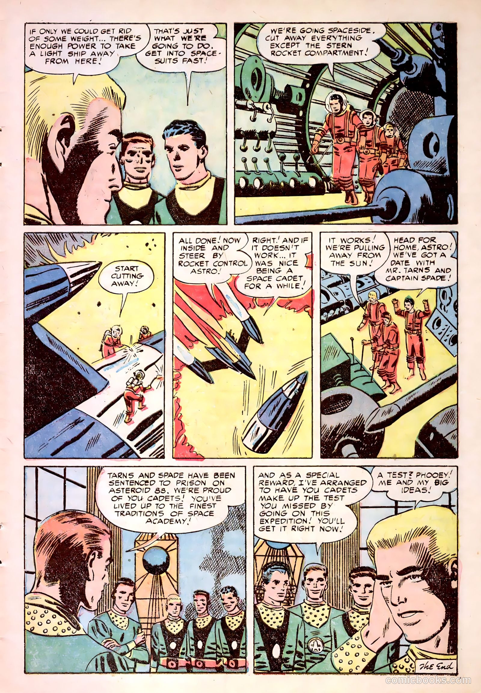 Tom Corbett, Space Cadet #1 (1955) — page 9 of 36