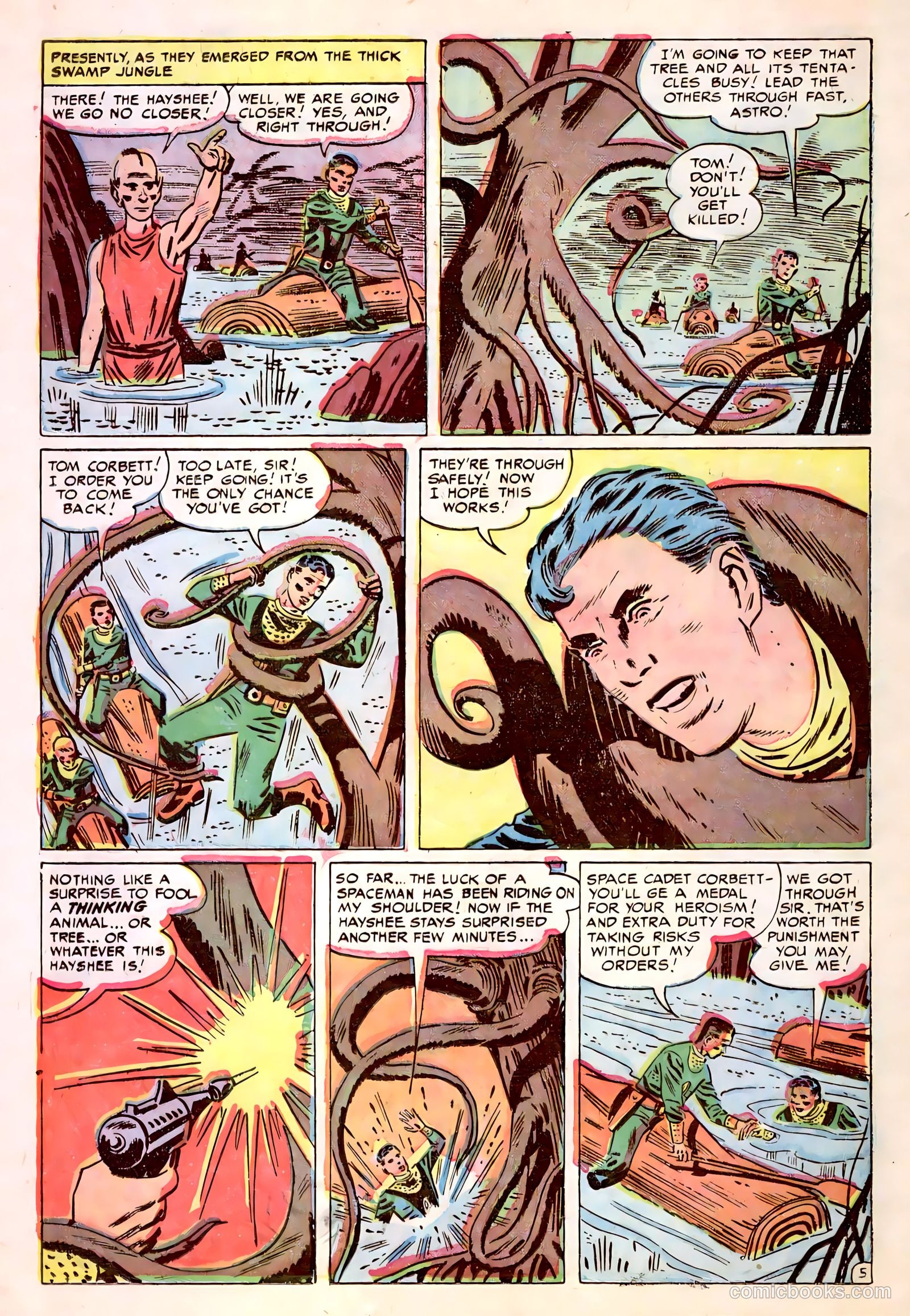 Tom Corbett, Space Cadet #1 (1955) — page 16 of 36