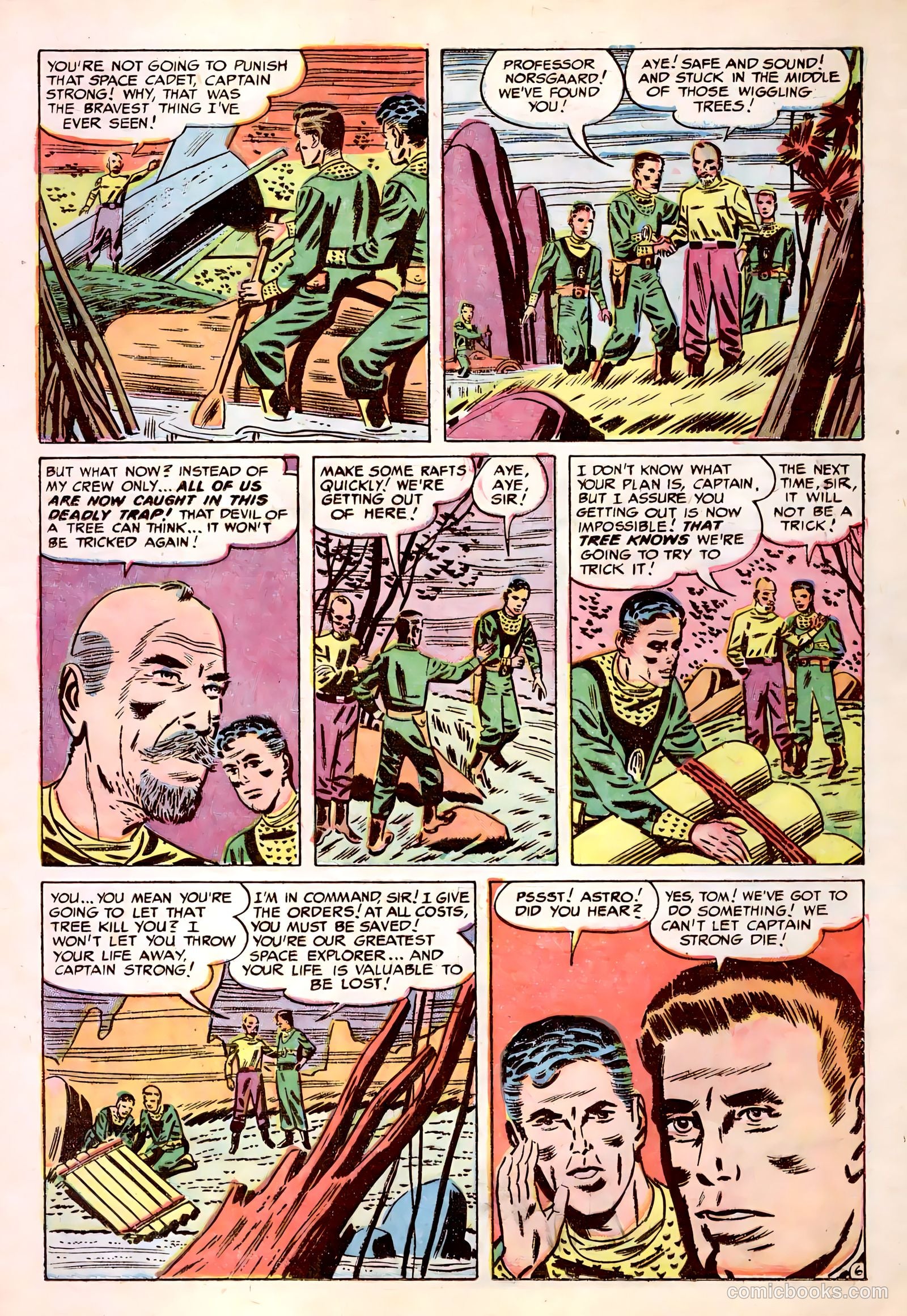Tom Corbett, Space Cadet #1 (1955) — page 17 of 36