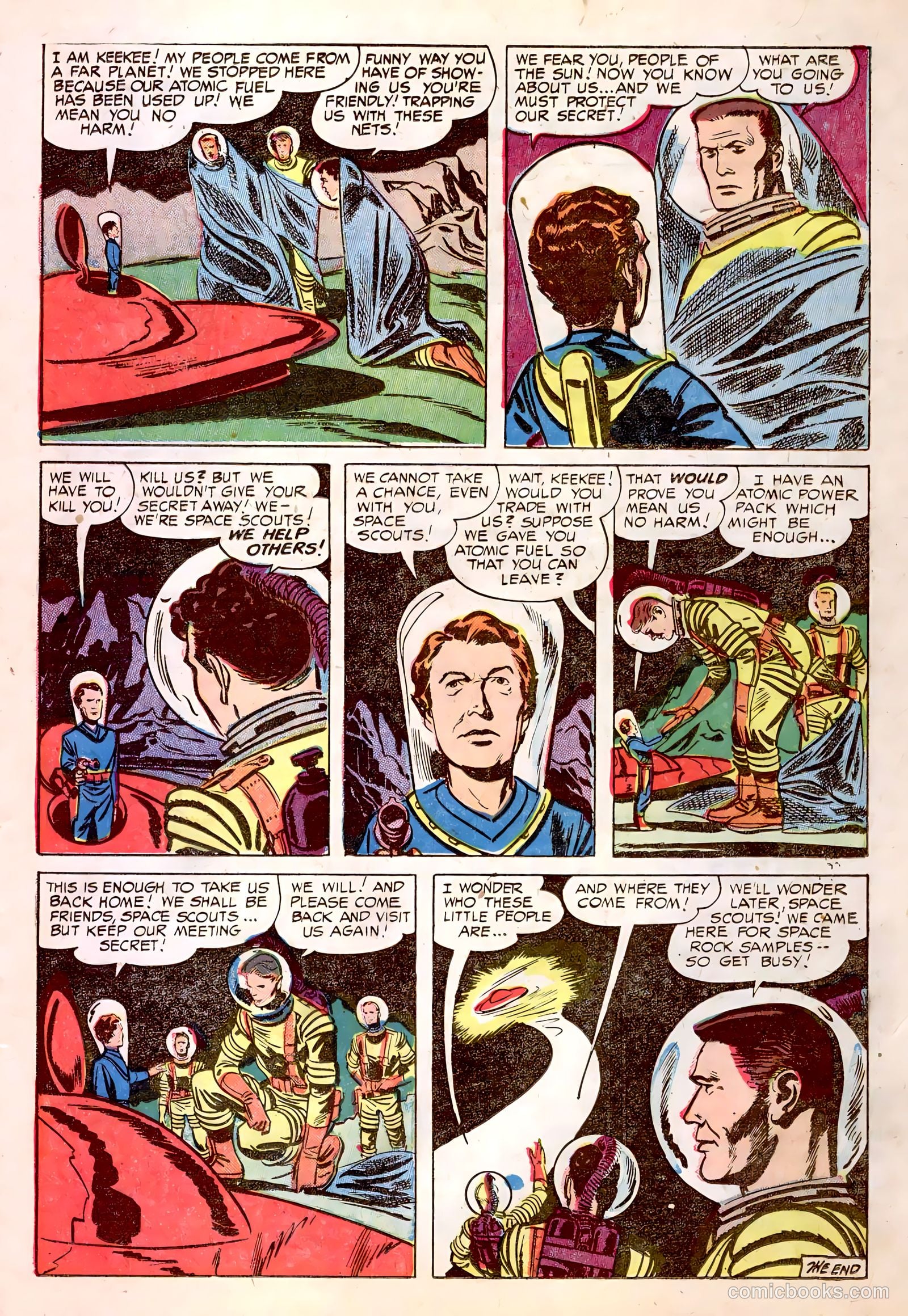Tom Corbett, Space Cadet #1 (1955) — page 23 of 36