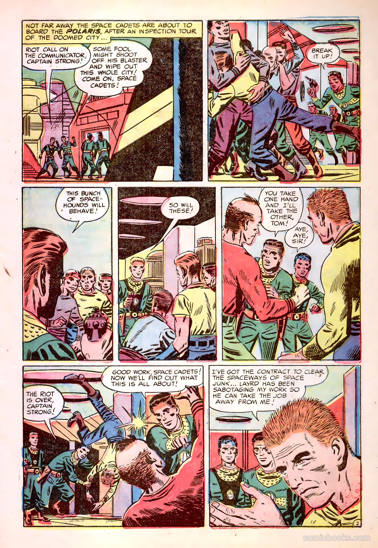 Tom Corbett, Space Cadet #1 (1955) — page 27 of 36