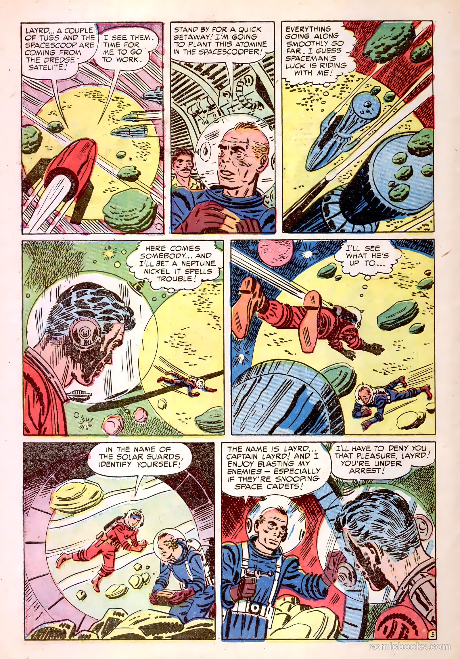 Tom Corbett, Space Cadet #1 (1955) — page 30 of 36