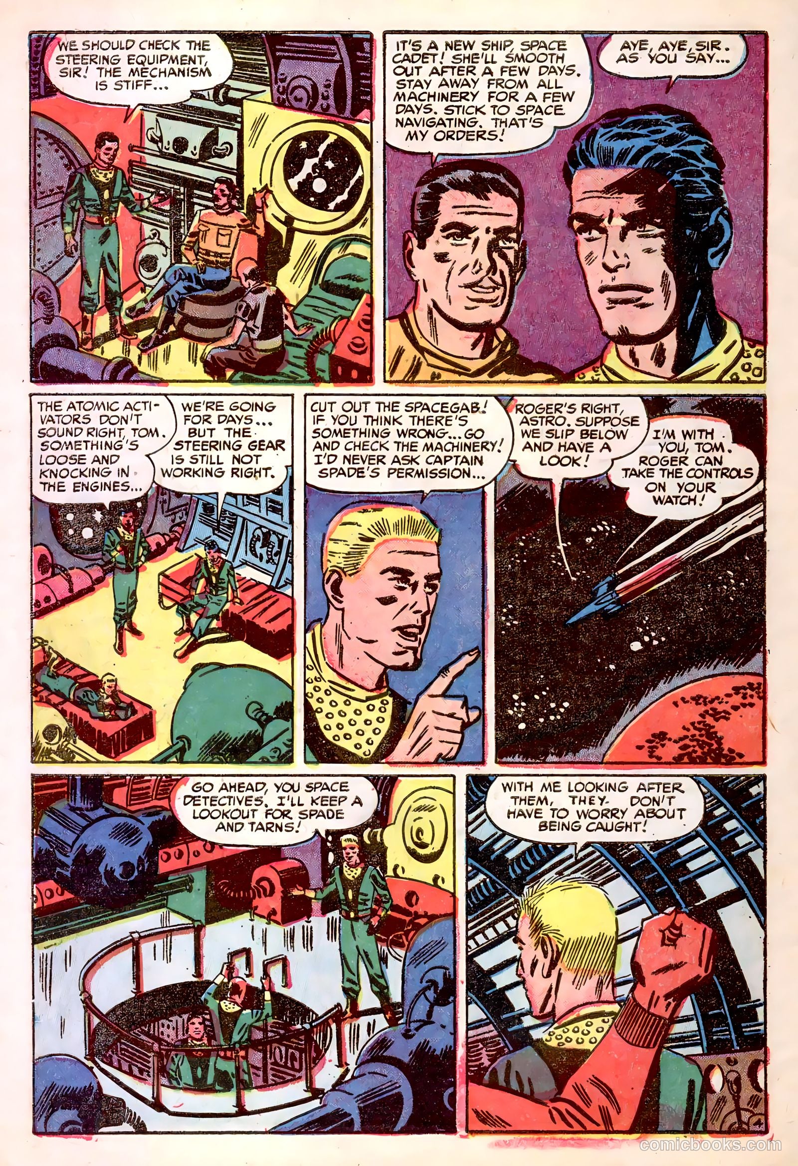 Tom Corbett, Space Cadet #1 (1953) — page 6 of 35