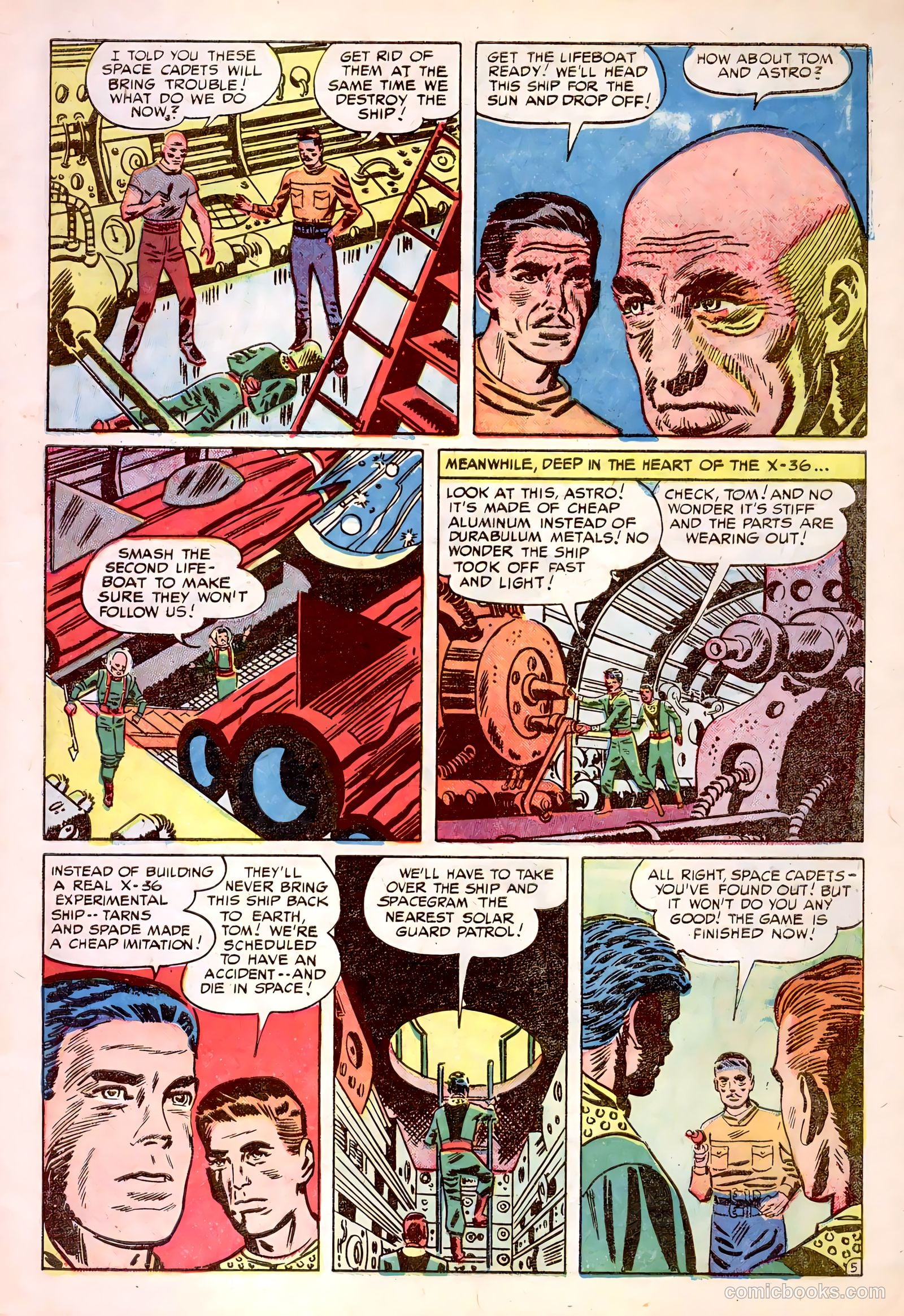 Tom Corbett, Space Cadet #1 (1953) — page 7 of 35
