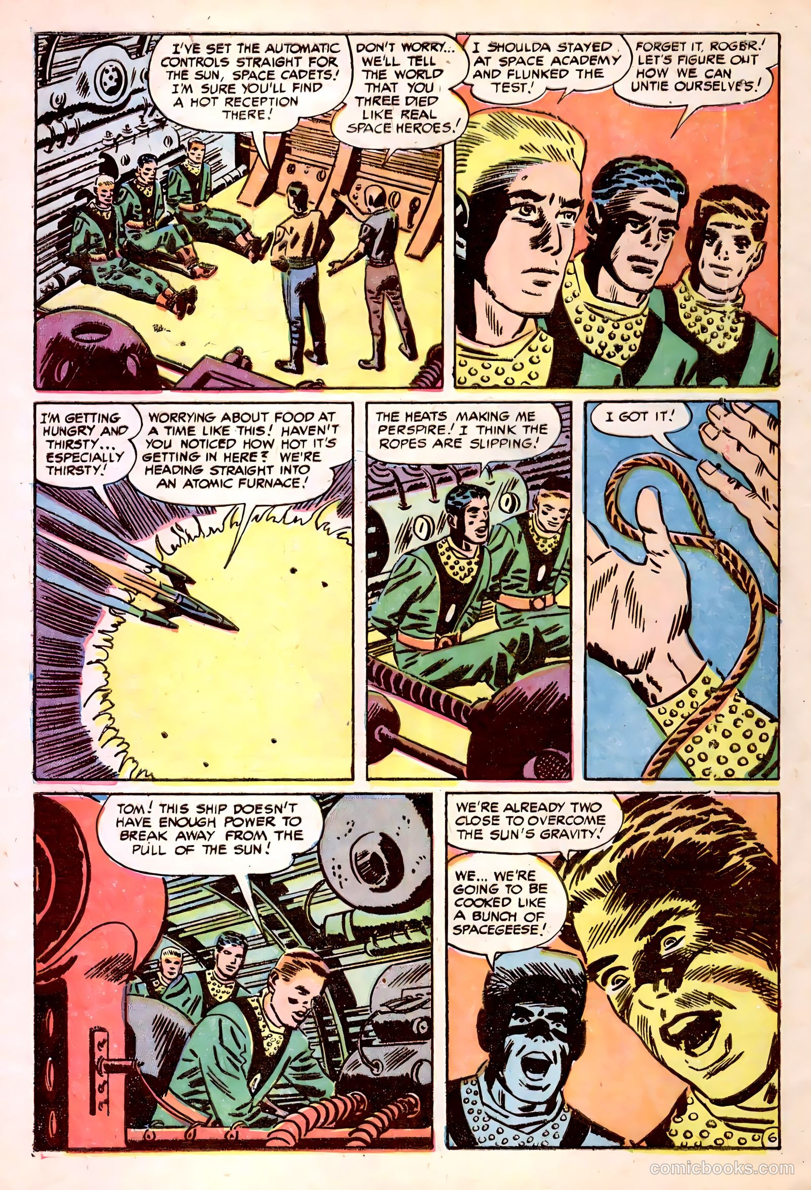 Tom Corbett, Space Cadet #1 (1953) — page 8 of 35
