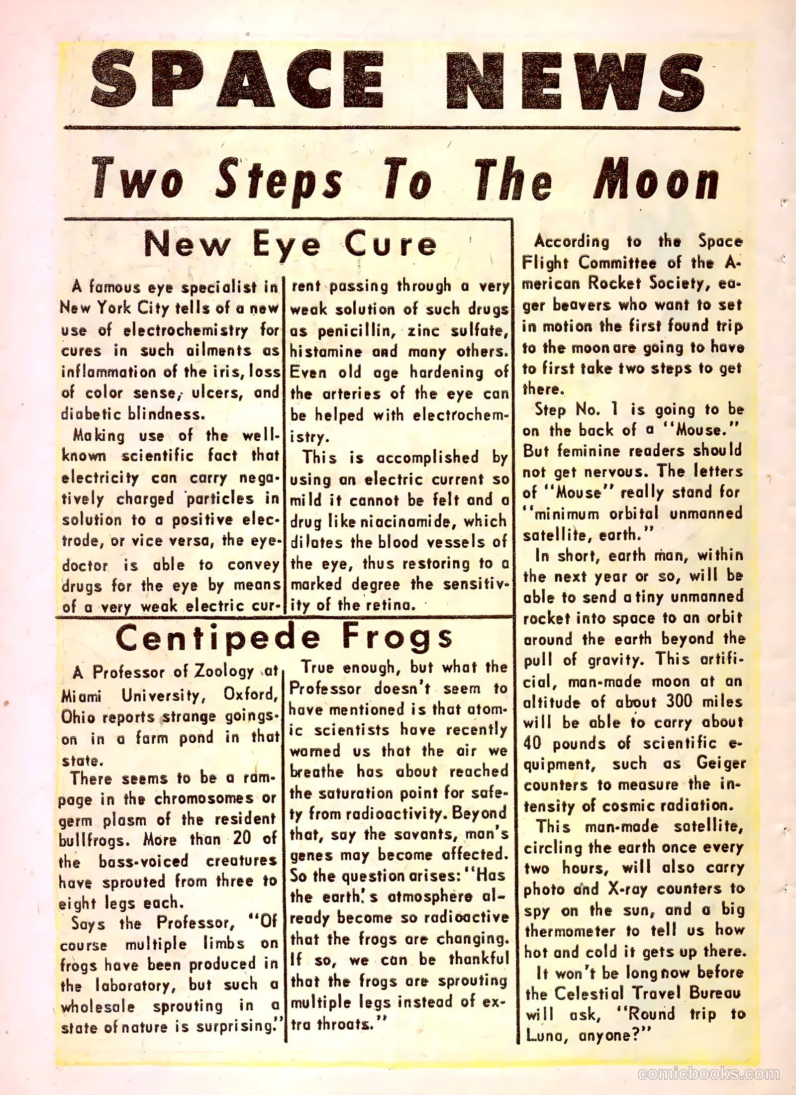 Tom Corbett, Space Cadet #1 (1953) — page 10 of 35