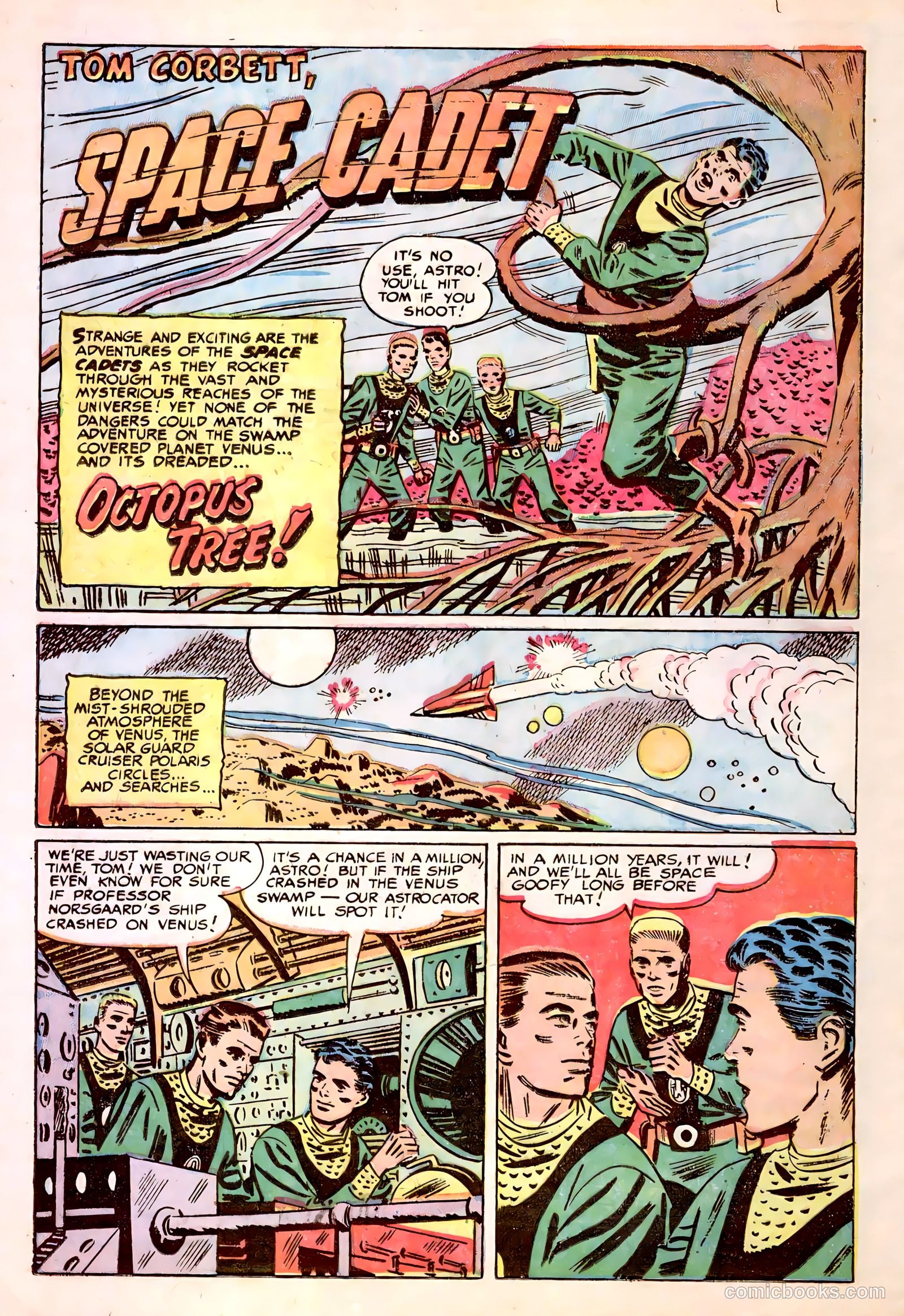 Tom Corbett, Space Cadet #1 (1953) — page 12 of 35
