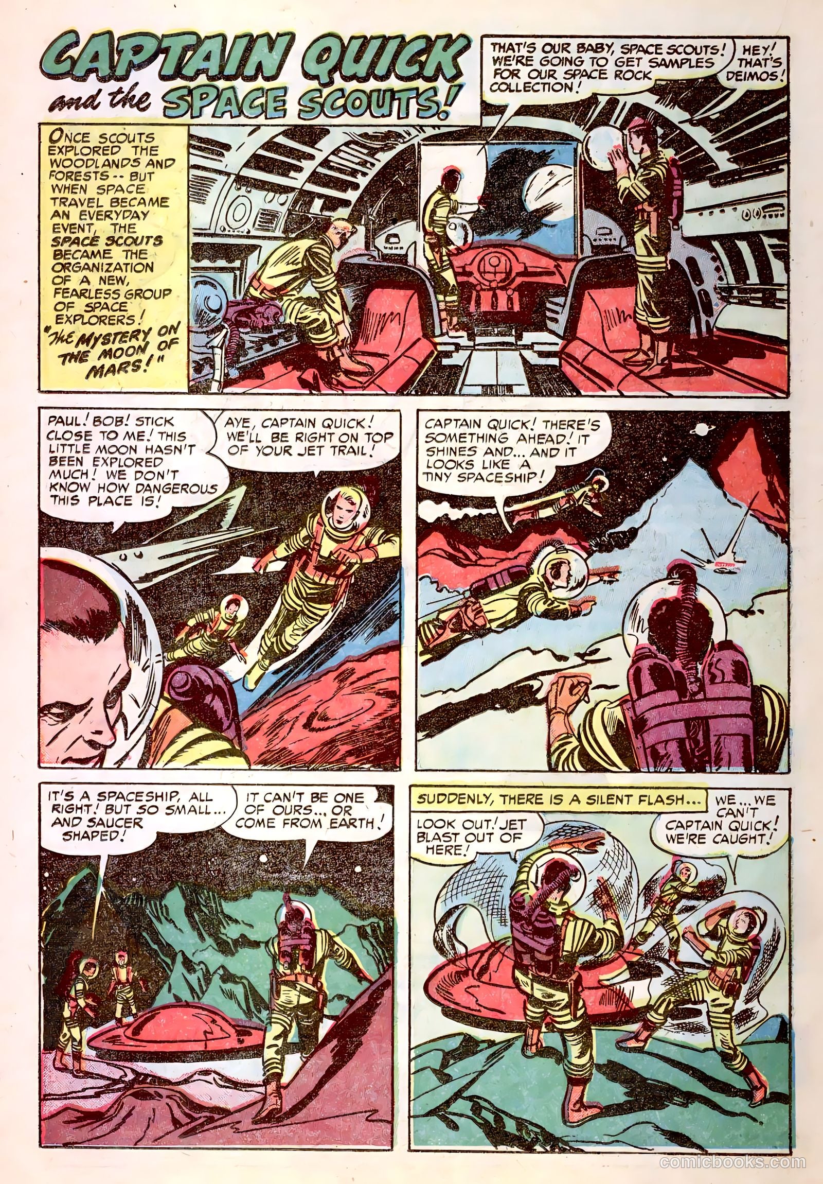 Tom Corbett, Space Cadet #1 (1953) — page 22 of 35