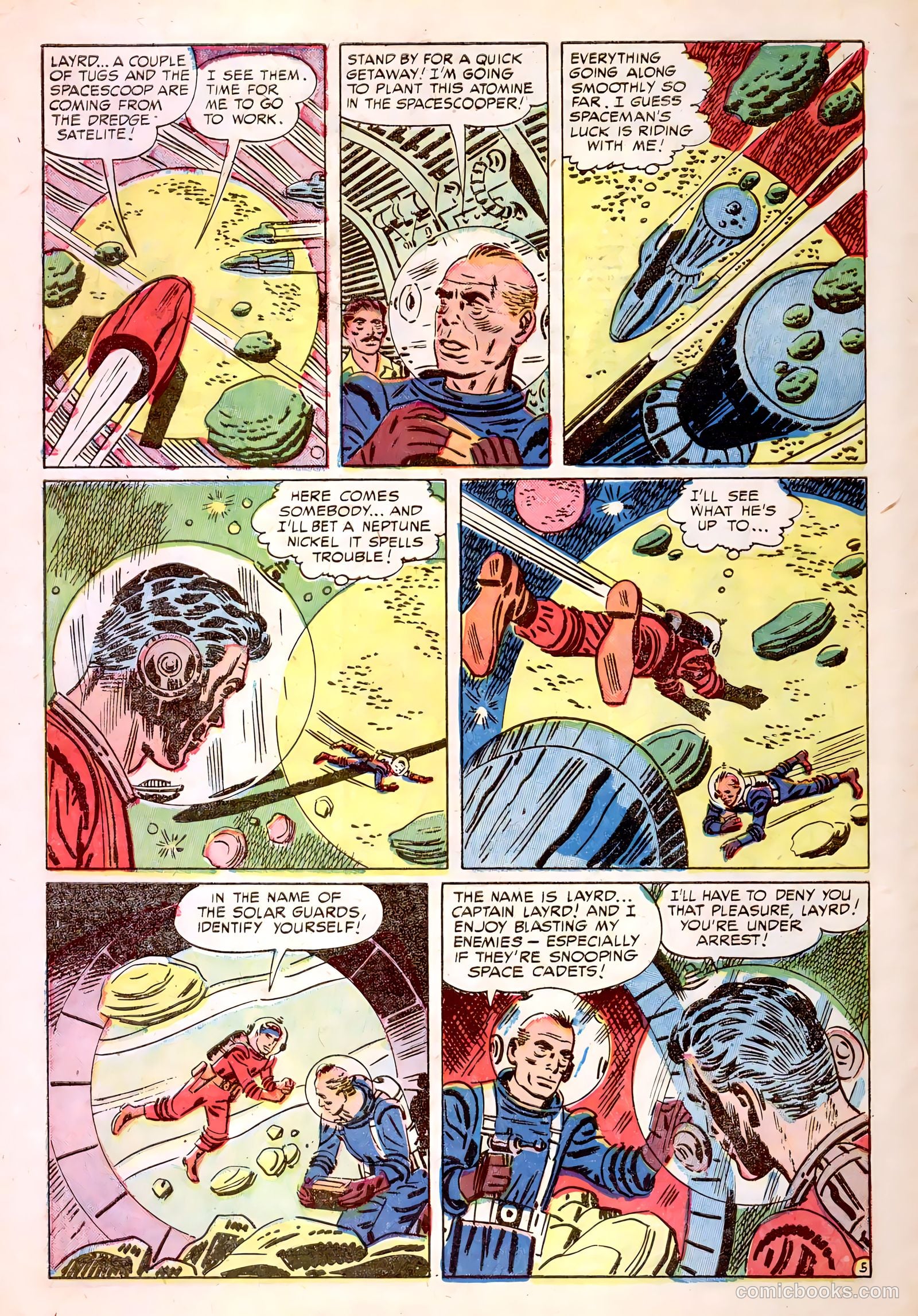 Tom Corbett, Space Cadet #1 (1953) — page 30 of 35