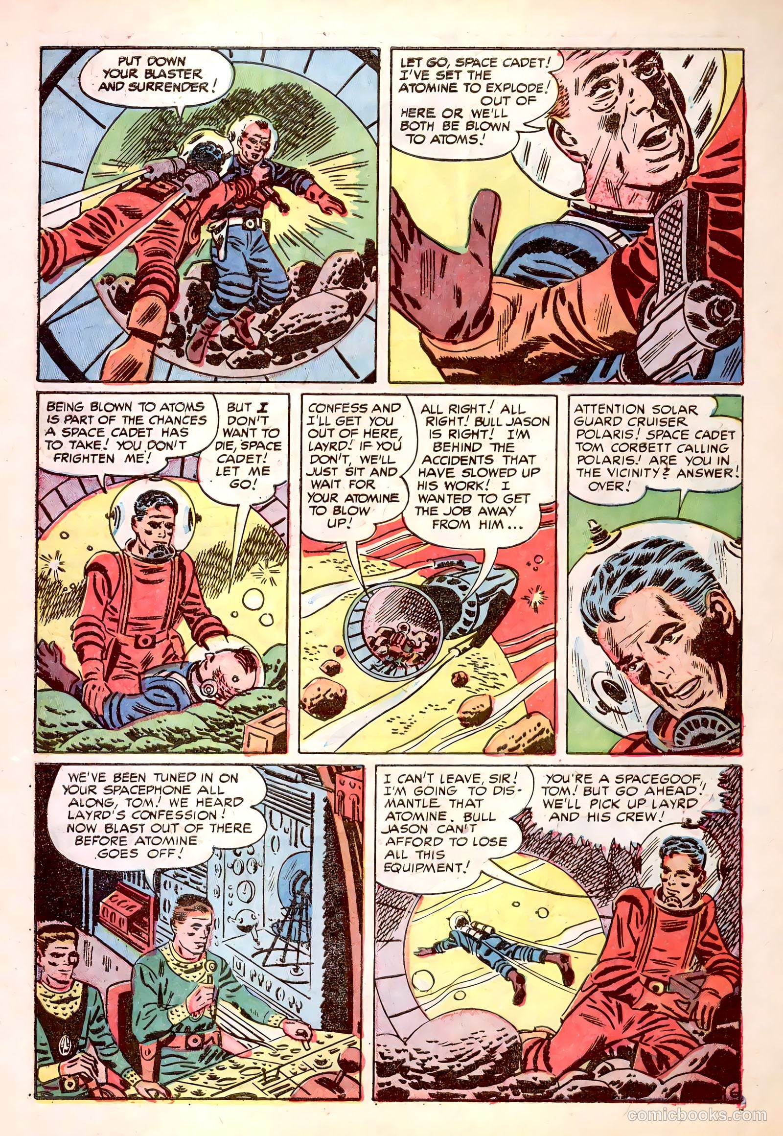 Tom Corbett, Space Cadet #1 (1953) — page 31 of 35