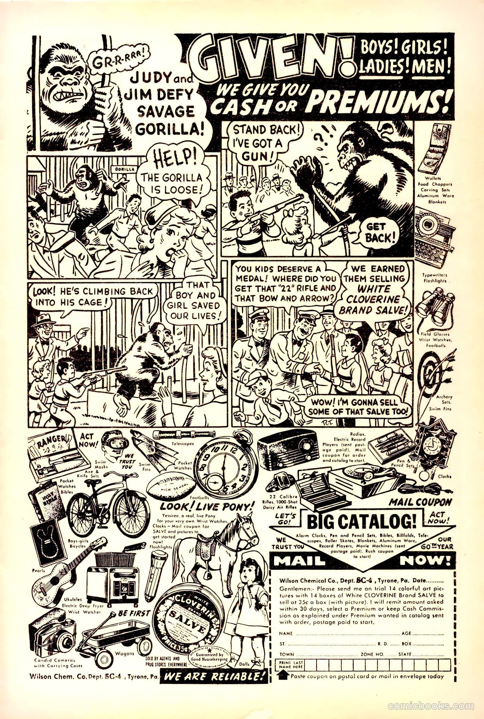 Tom Corbett, Space Cadet #1 (1953) — page 35 of 35