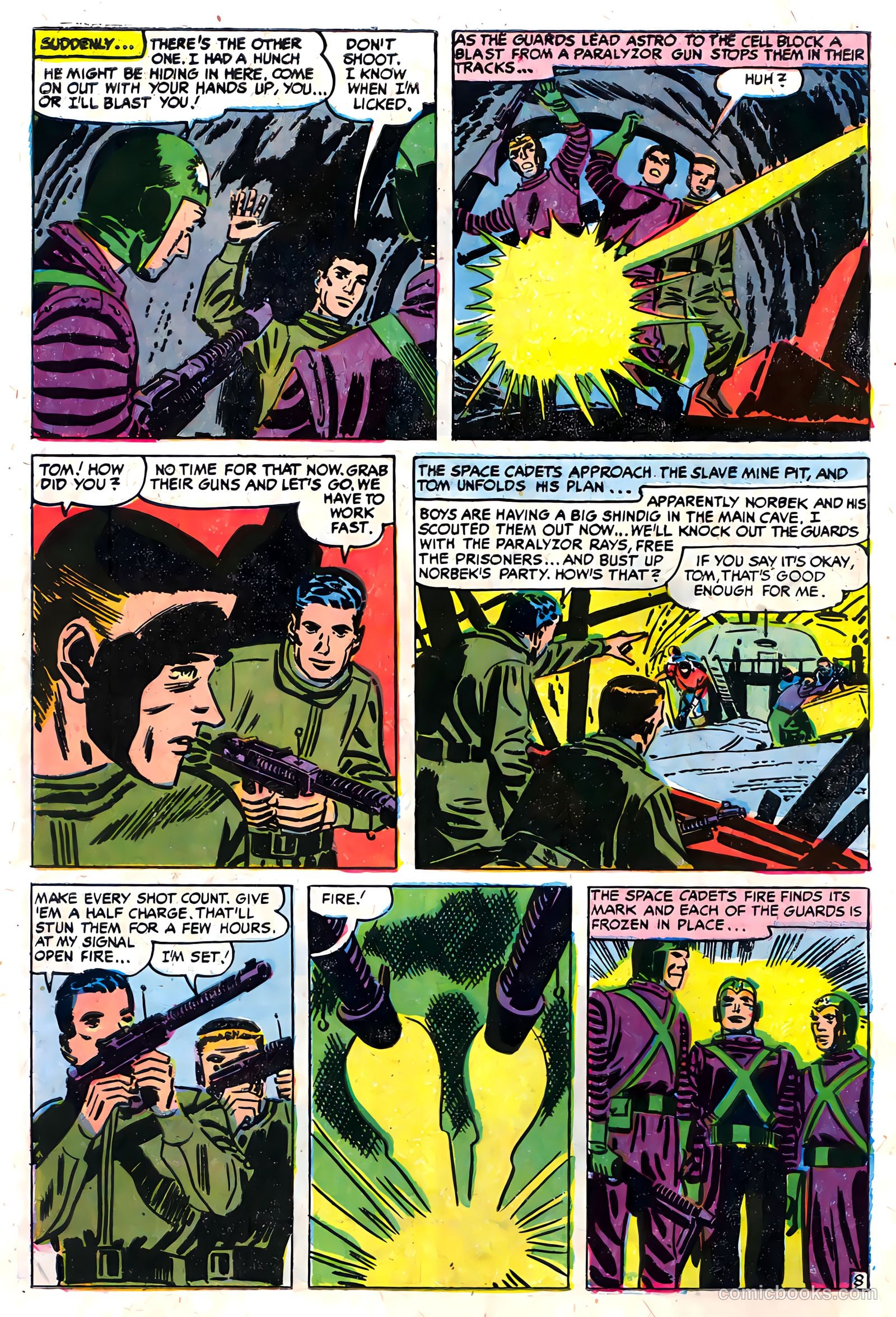Tom Corbett Space Cadet #2 (1955) — page 10 of 36