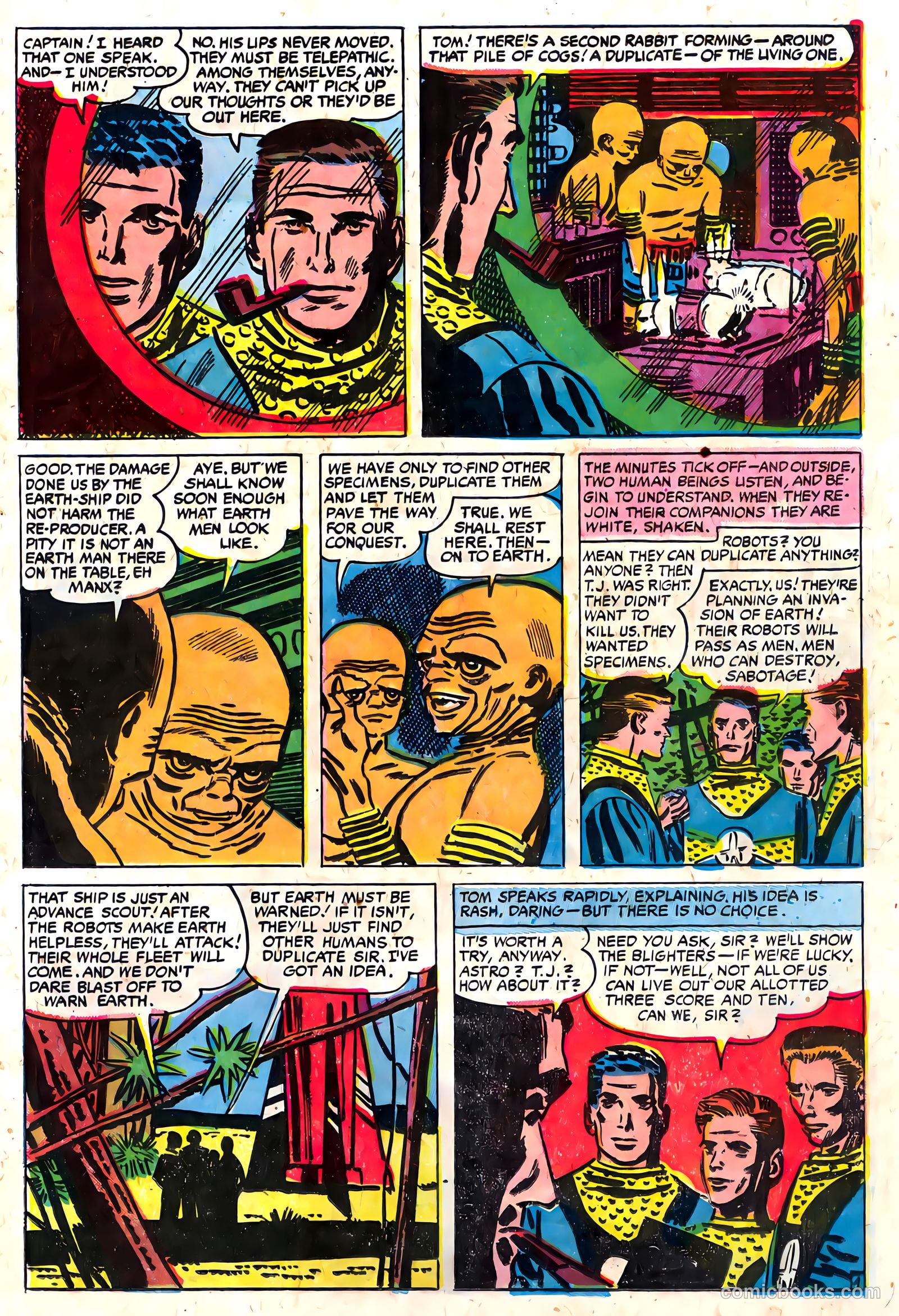 Tom Corbett Space Cadet #2 (1955) — page 17 of 36
