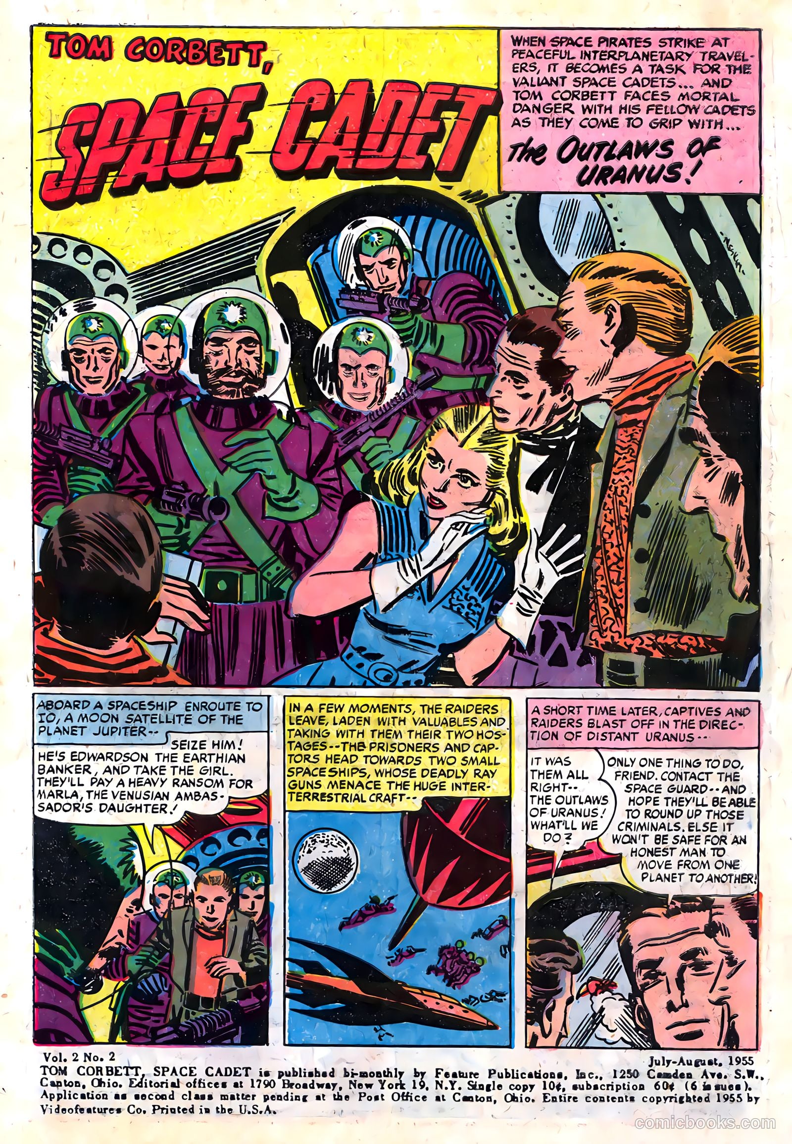 Tom Corbett, Space Cadet #2 (1955) — page 3 of 36