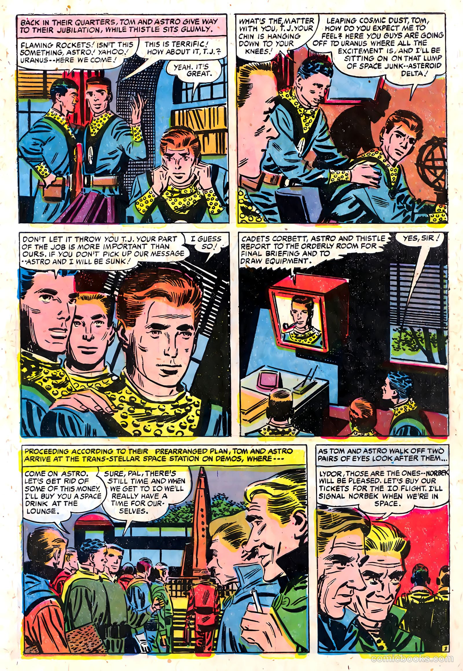 Tom Corbett, Space Cadet #2 (1955) — page 5 of 36