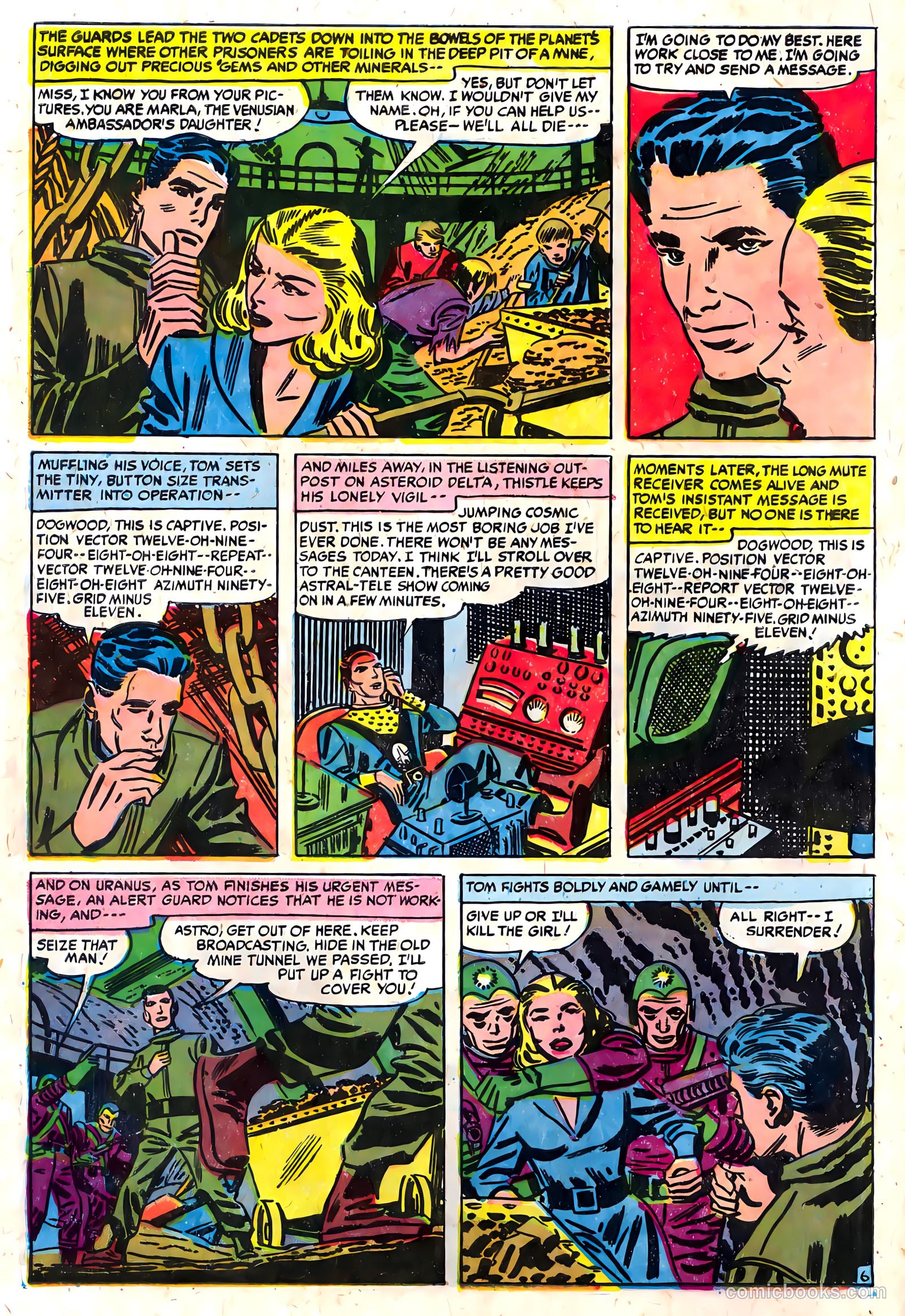 Tom Corbett, Space Cadet #2 (1955) — page 8 of 36