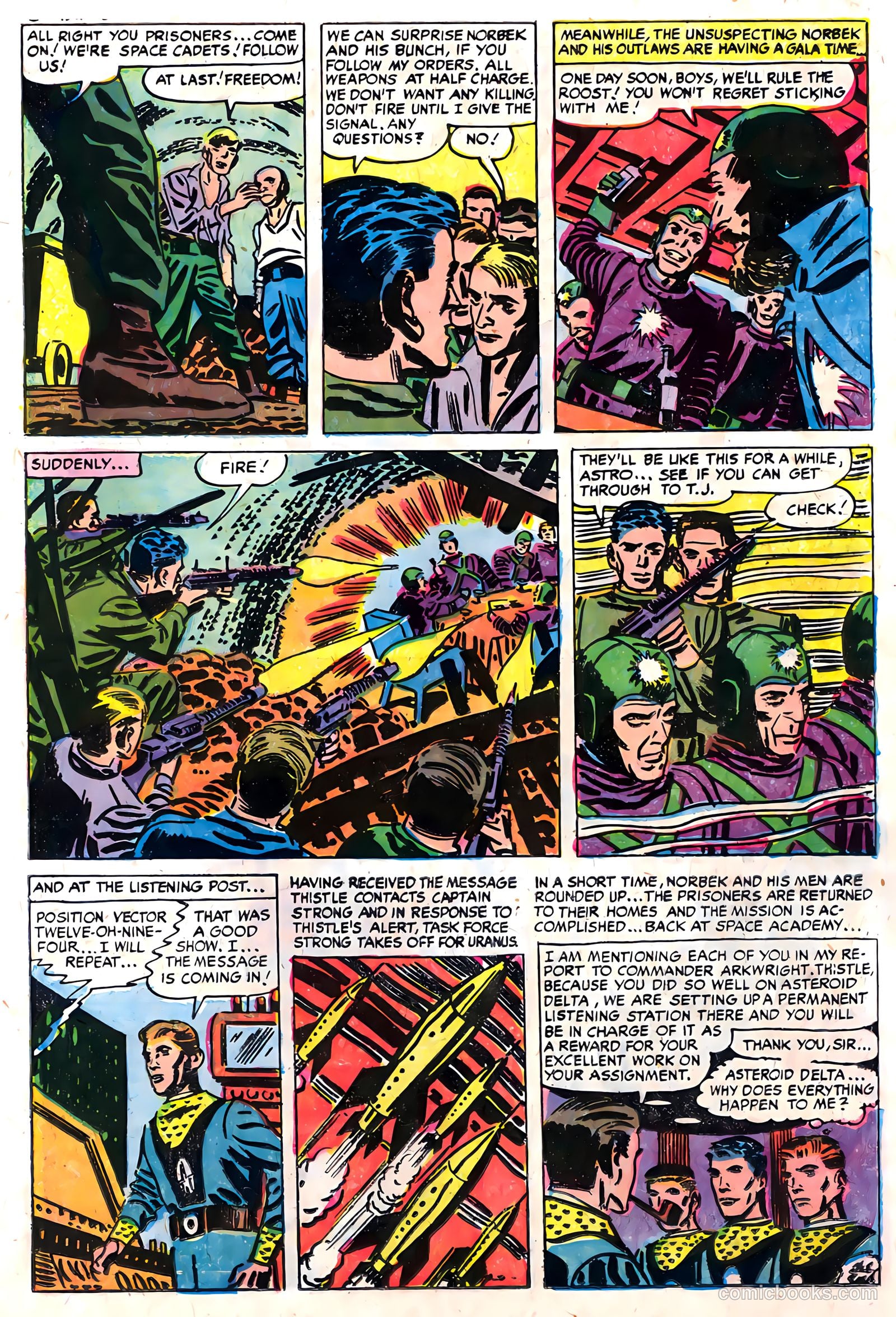 Tom Corbett, Space Cadet #2 (1955) — page 11 of 36