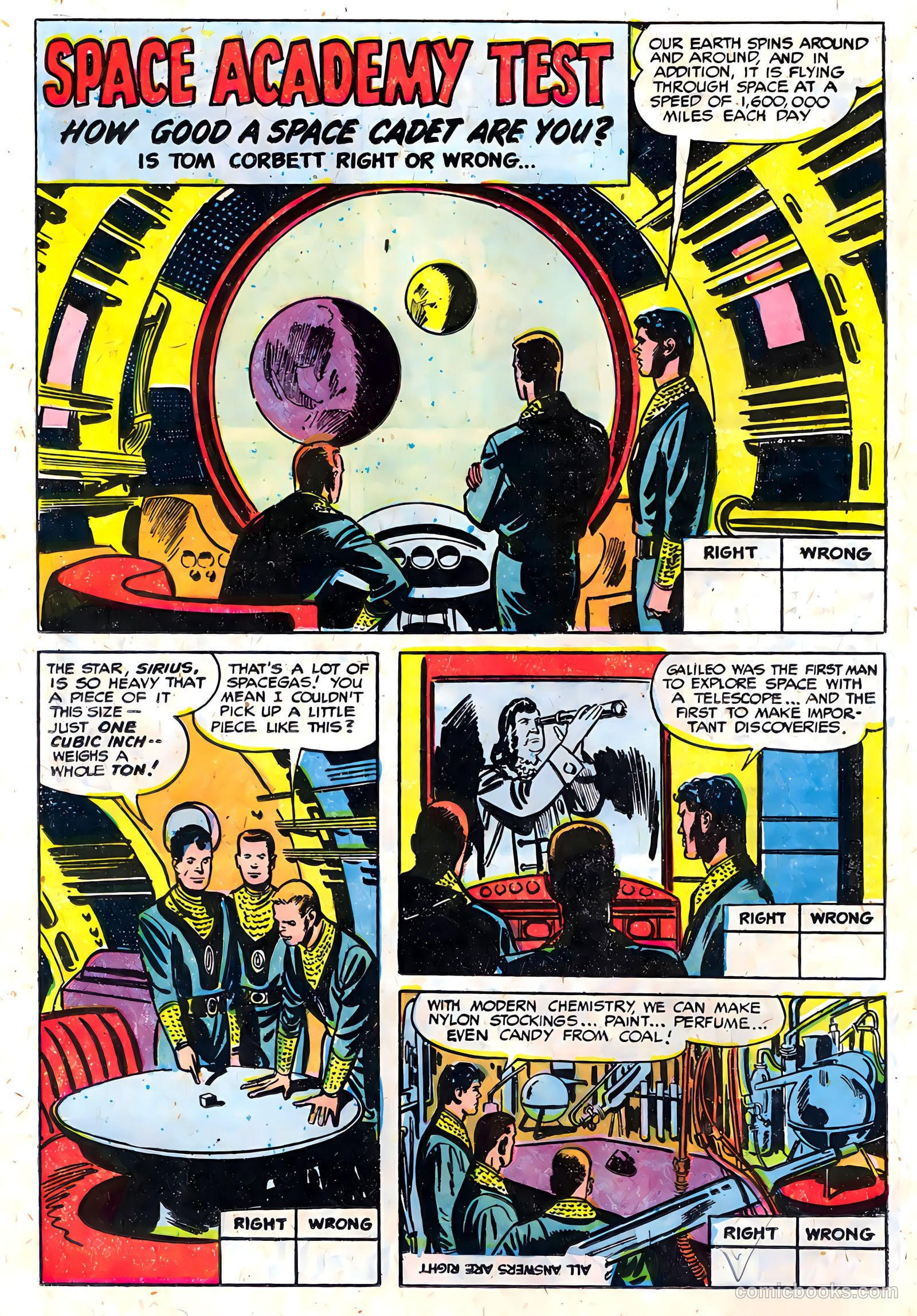 Tom Corbett, Space Cadet #2 (1955) — page 12 of 36