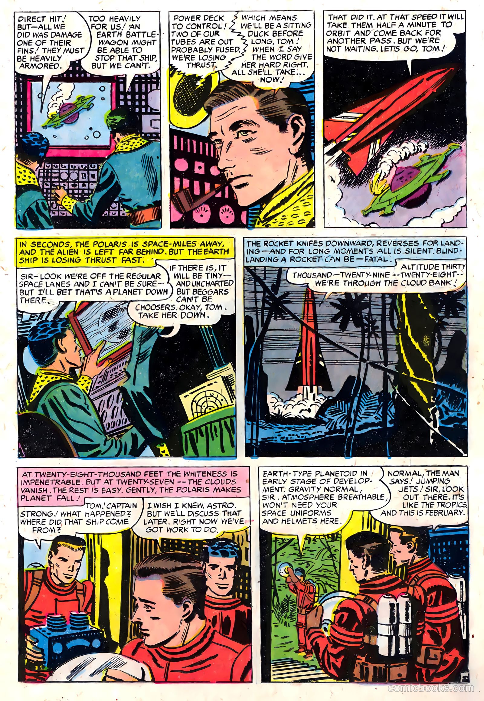 Tom Corbett, Space Cadet #2 (1955) — page 15 of 36