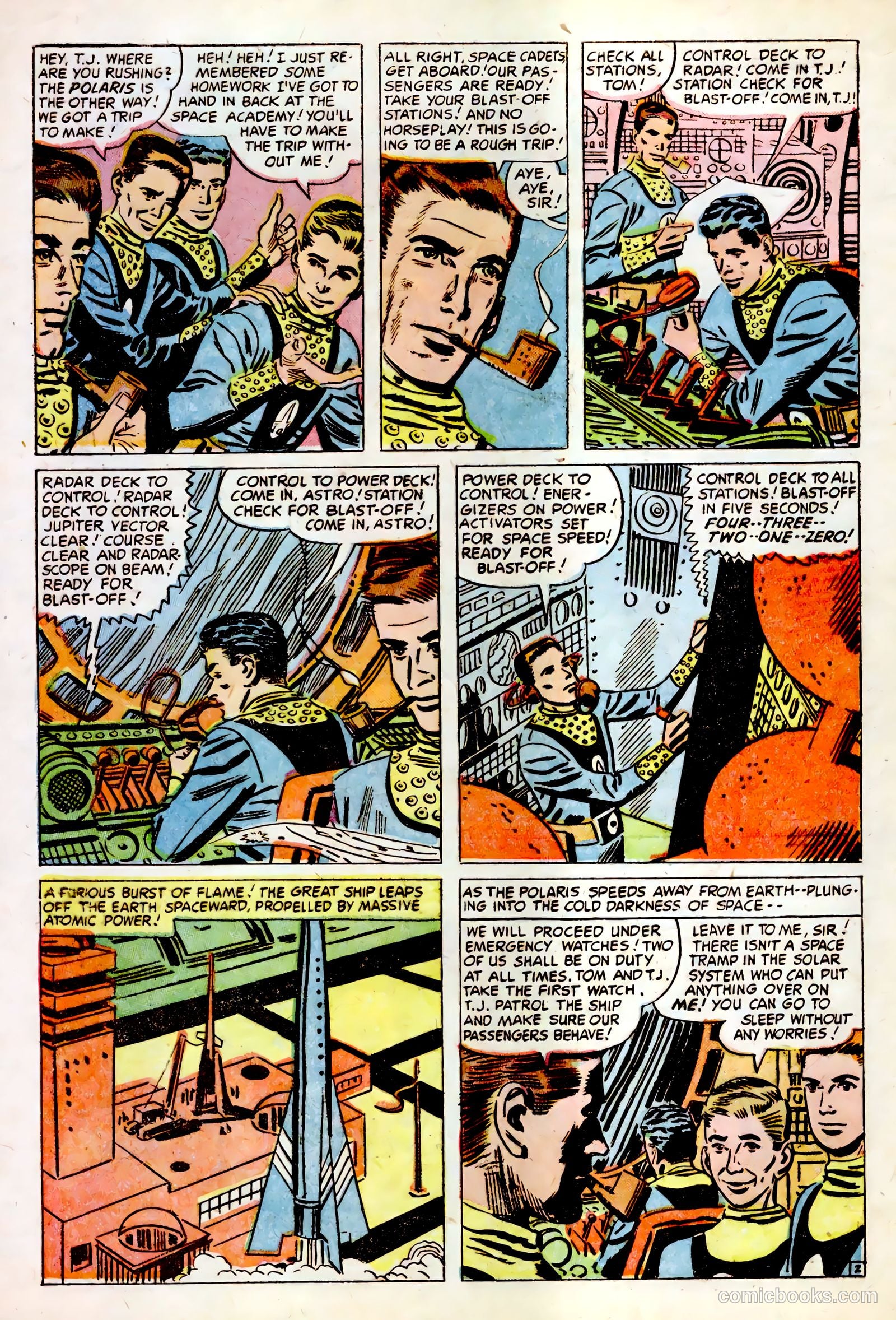 Tom Corbett, Space Cadet #3 (1955) — page 4 of 36