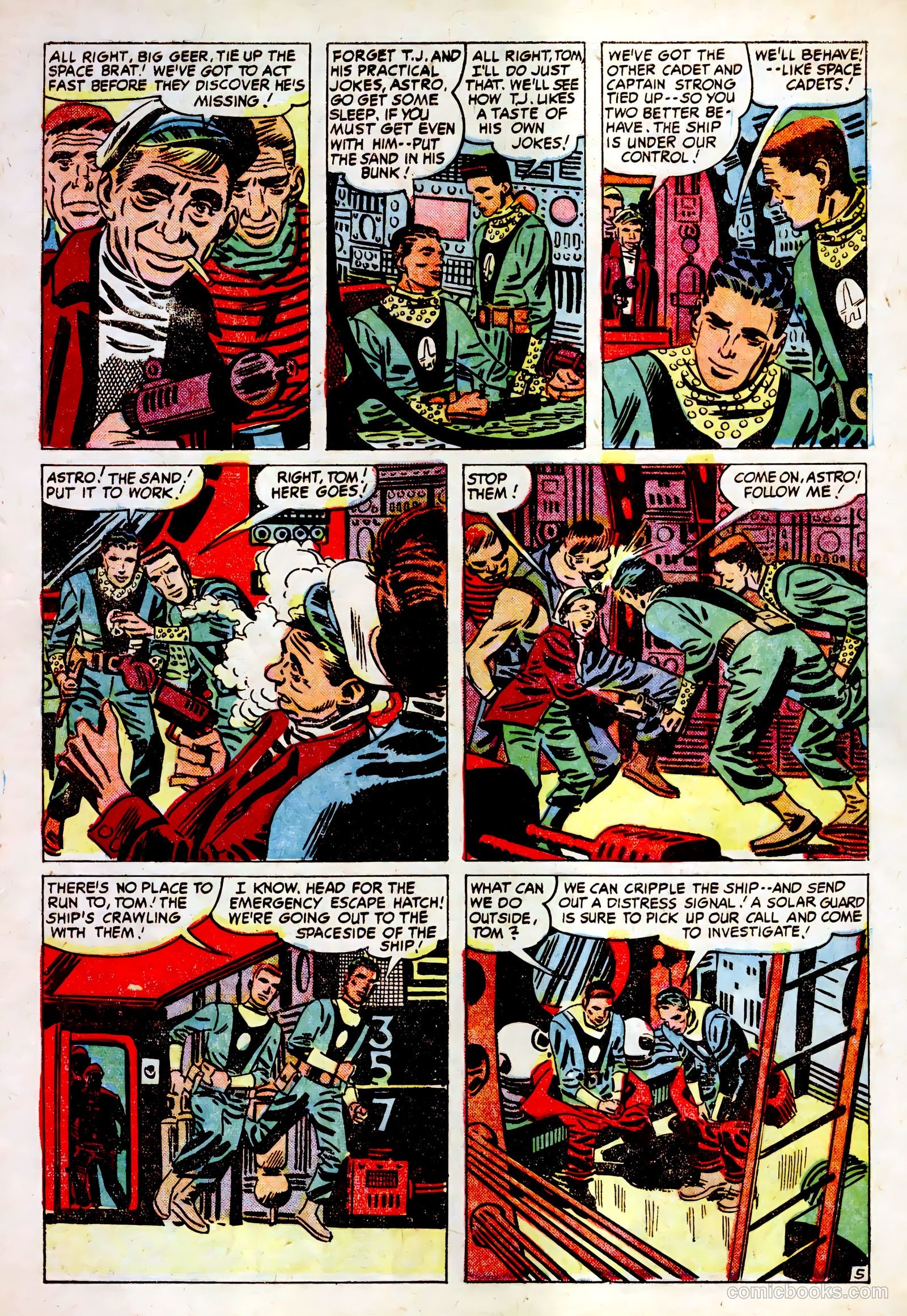 Tom Corbett, Space Cadet #3 (1955) — page 7 of 36