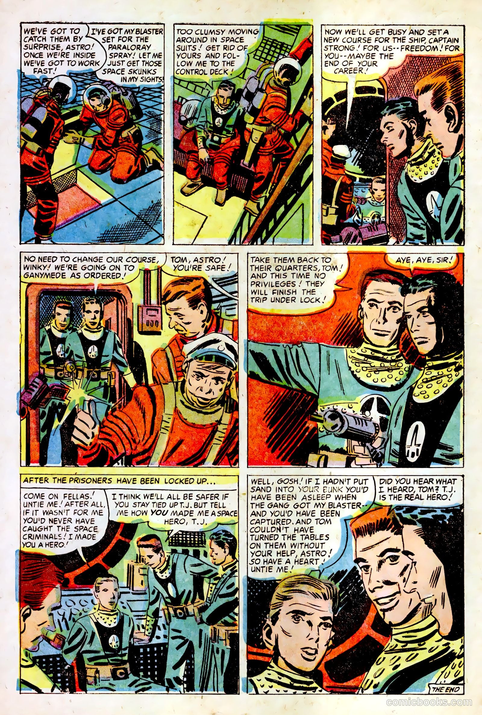 Tom Corbett, Space Cadet #3 (1955) — page 10 of 36