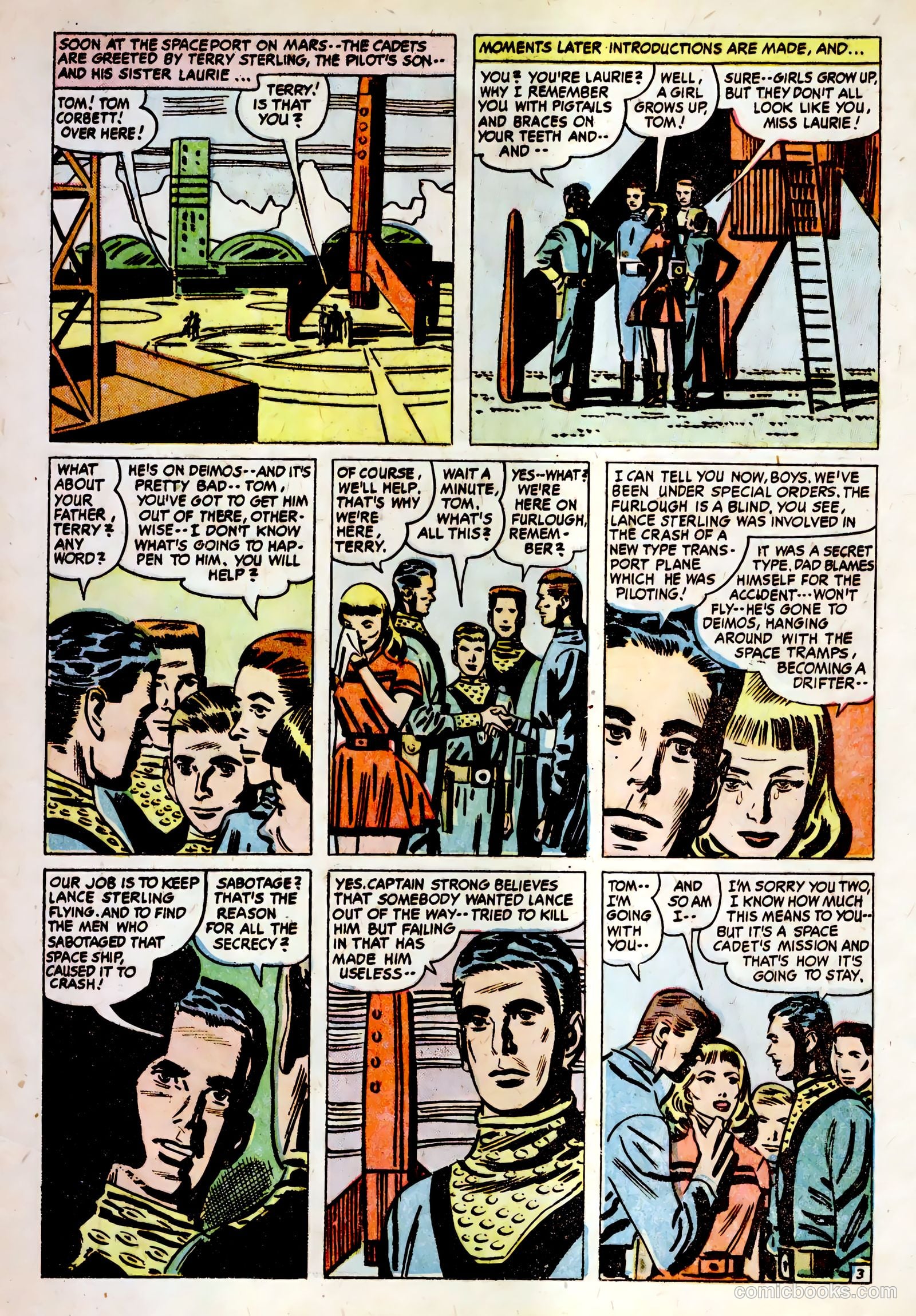 Tom Corbett, Space Cadet #3 (1955) — page 13 of 36