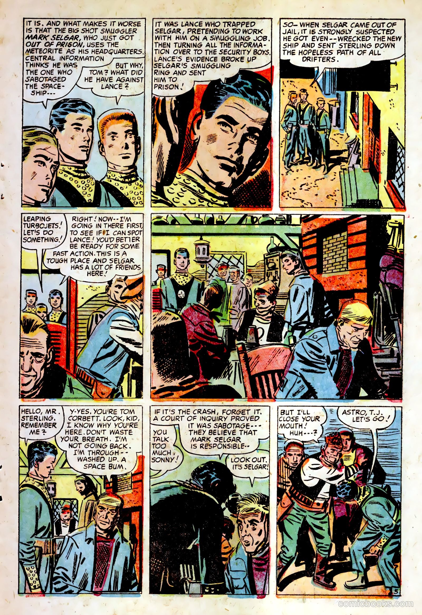 Tom Corbett, Space Cadet #3 (1955) — page 15 of 36