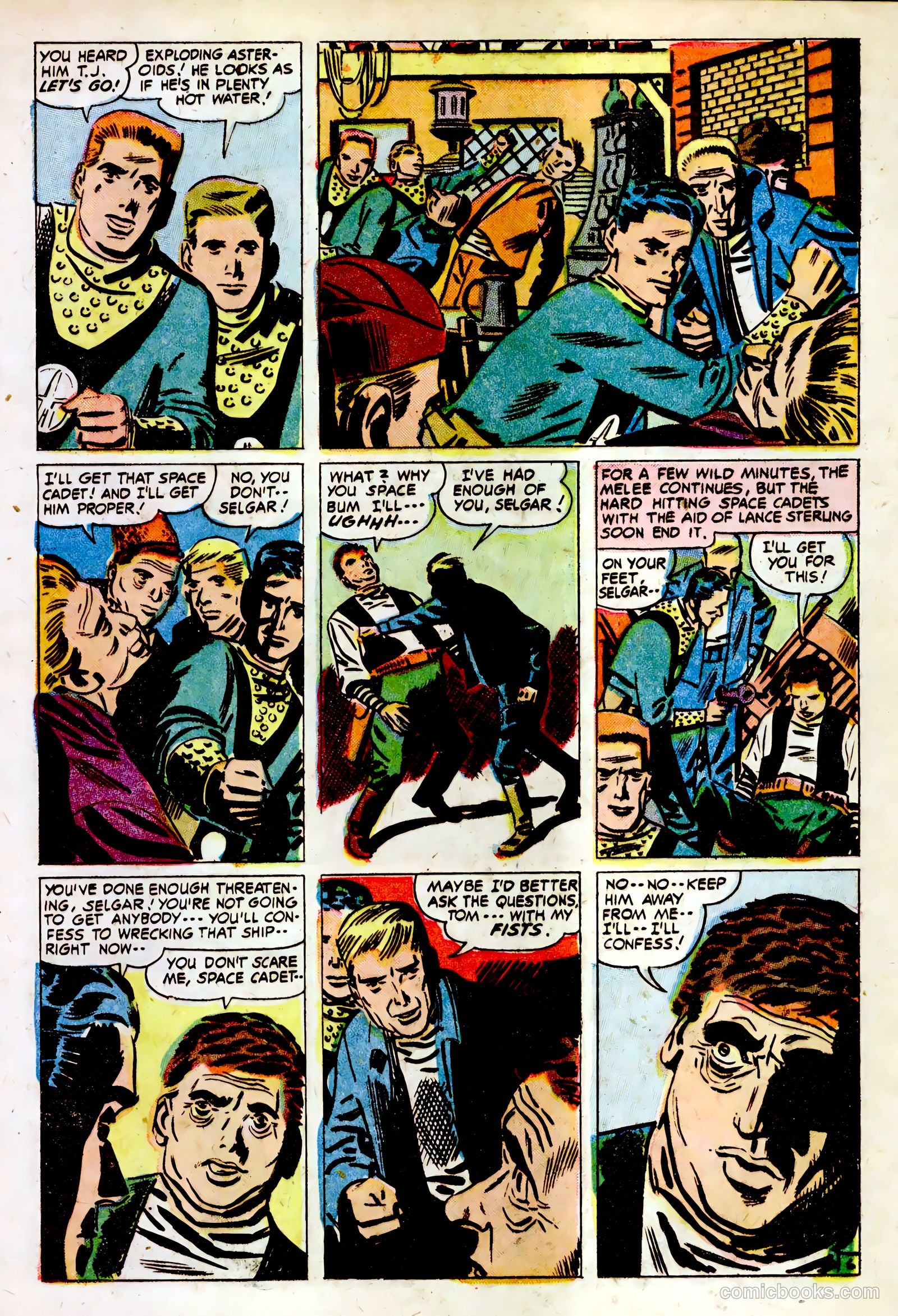 Tom Corbett, Space Cadet #3 (1955) — page 16 of 36