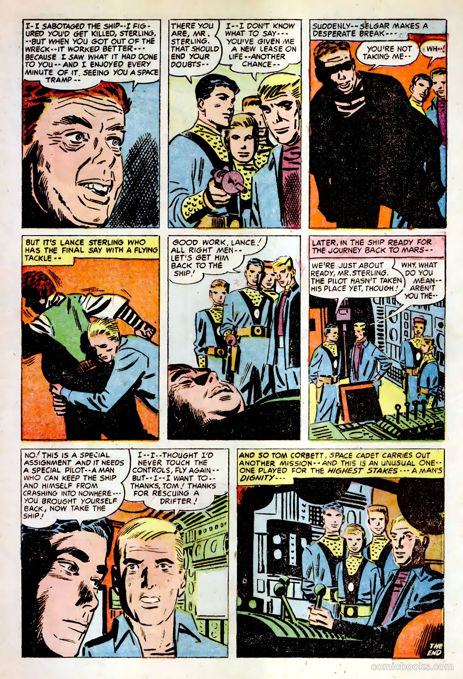 Tom Corbett, Space Cadet #3 (1955) — page 17 of 36