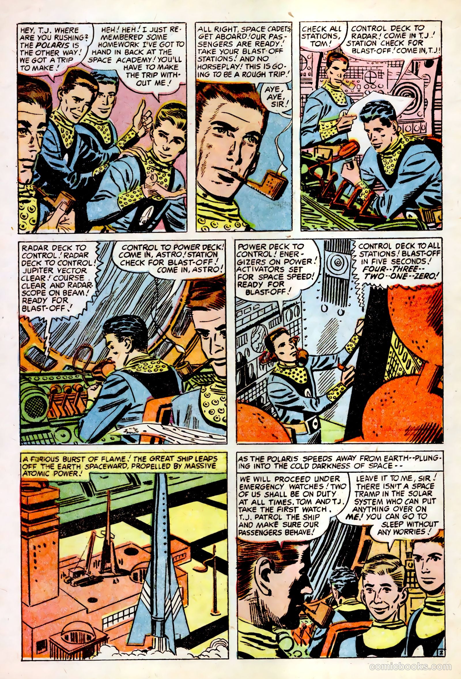 Tom Corbett Space Cadet #3 (1955) — page 4 of 36