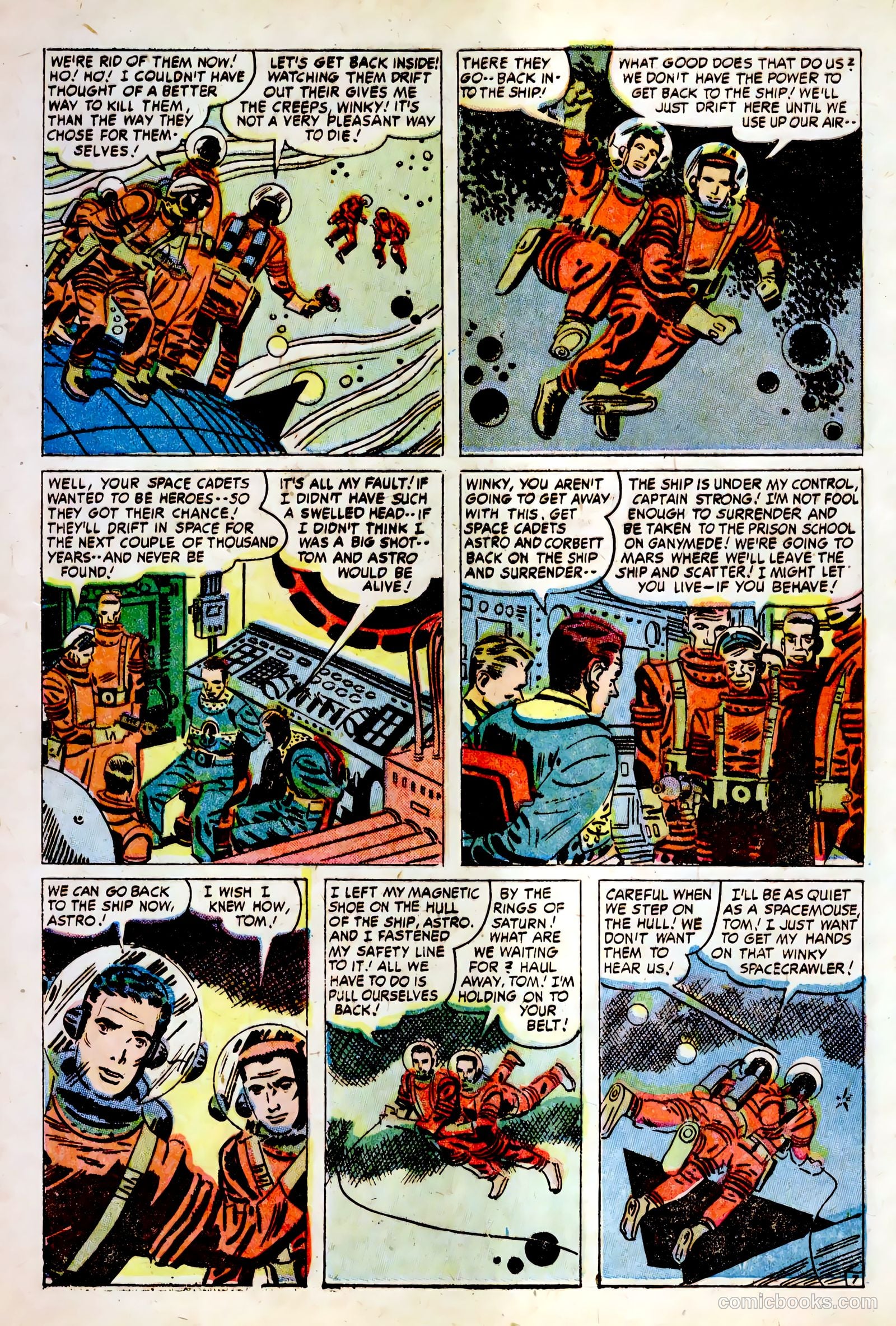 Tom Corbett Space Cadet #3 (1955) — page 9 of 36