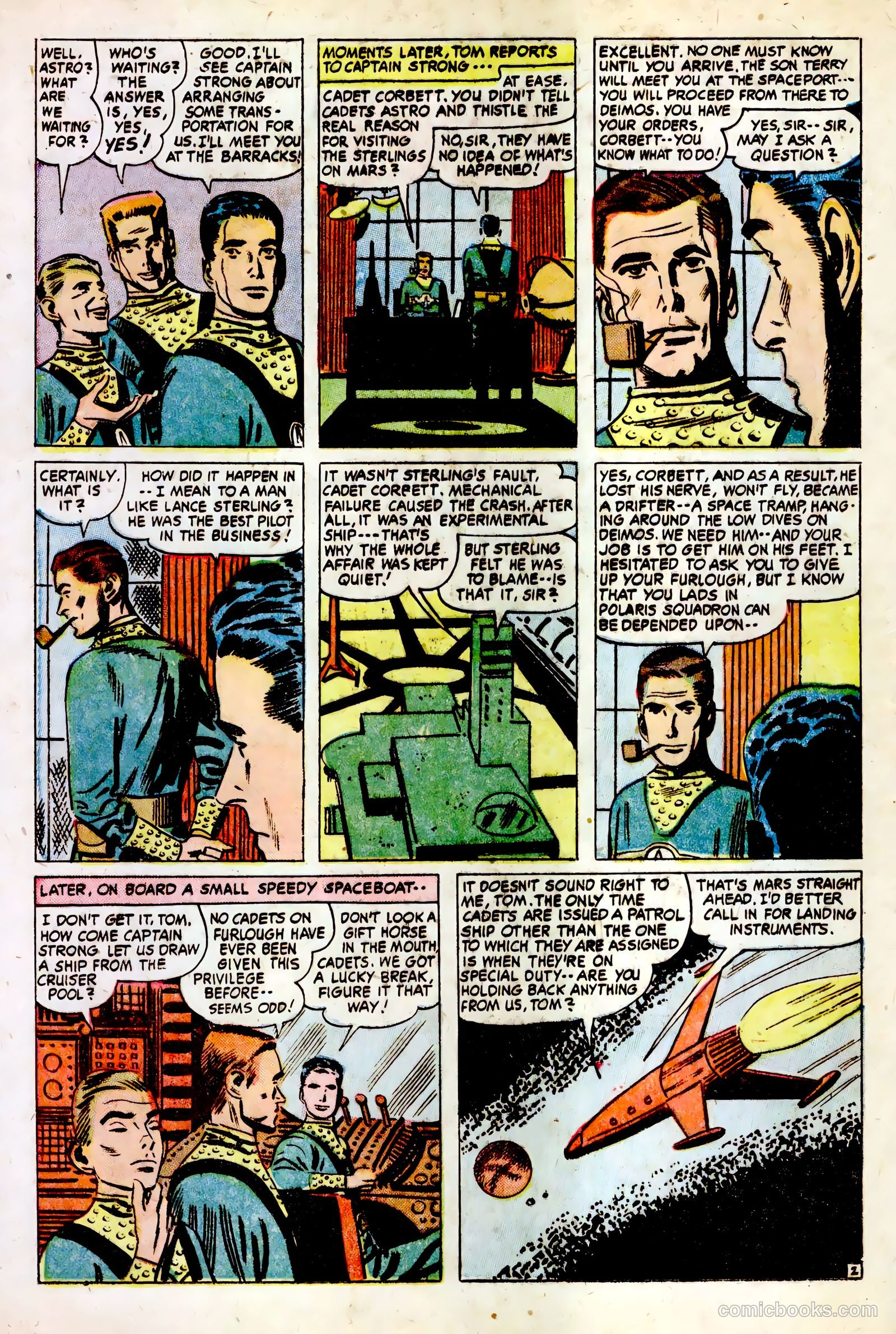 Tom Corbett Space Cadet #3 (1955) — page 12 of 36