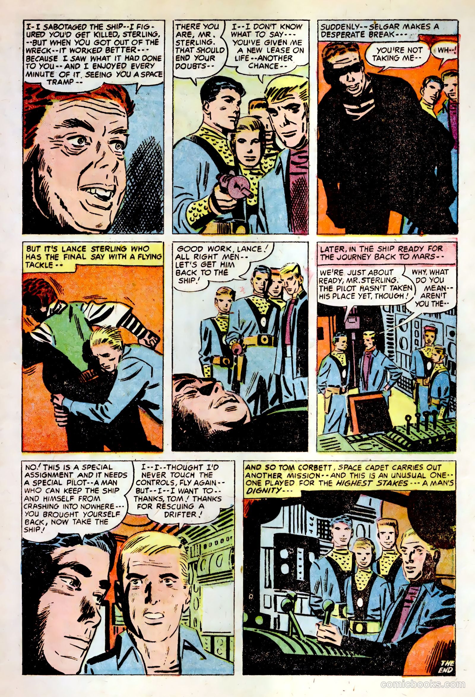 Tom Corbett Space Cadet #3 (1955) — page 17 of 36