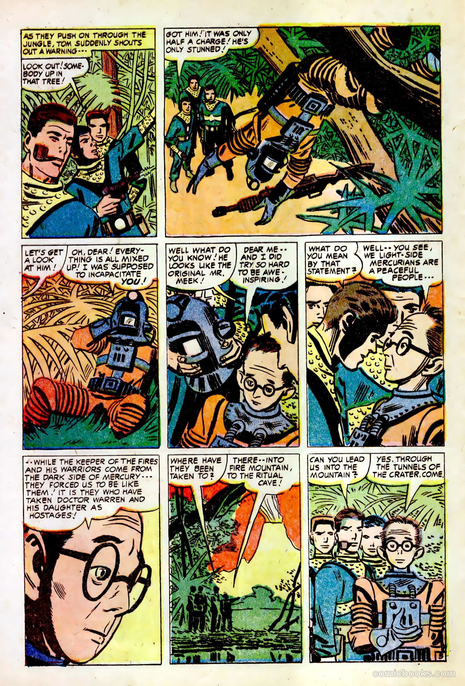 Tom Corbett Space Cadet #3 (1955) — page 28 of 36