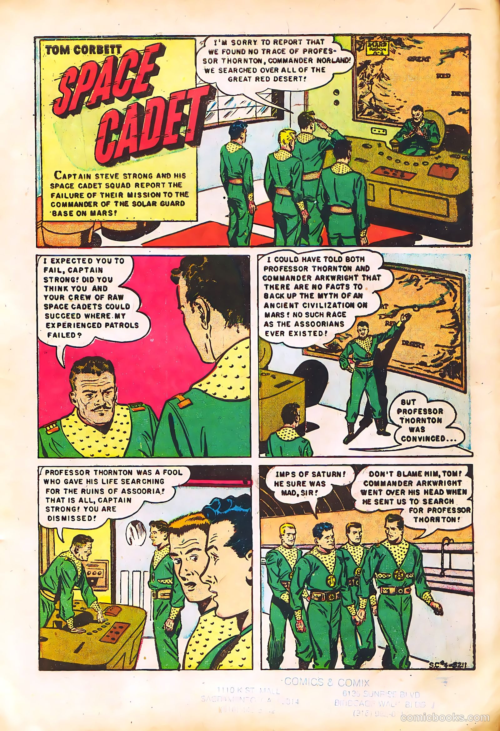 Tom Corbett, Space Cadet #4 (1953) — page 3 of 36